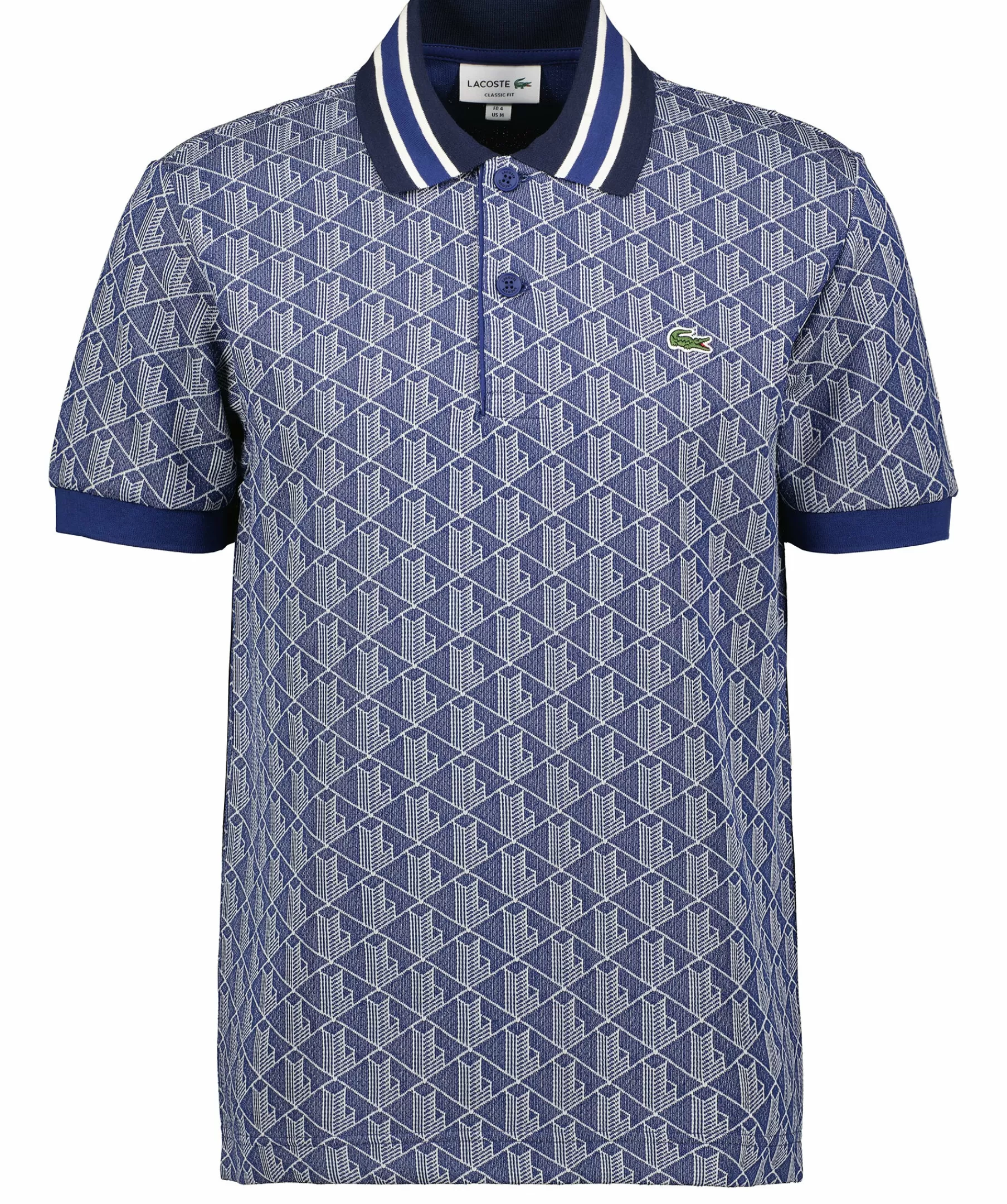 Lacoste Pikétröjor^Allover Print Pique