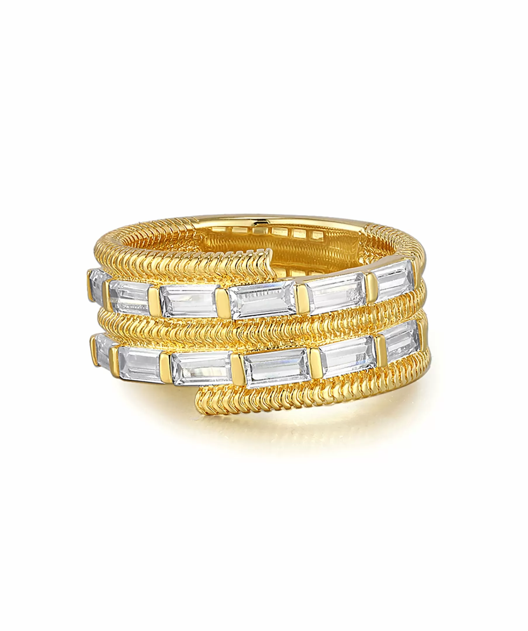 Luv Aj Smycken^Baguette Coil Ring