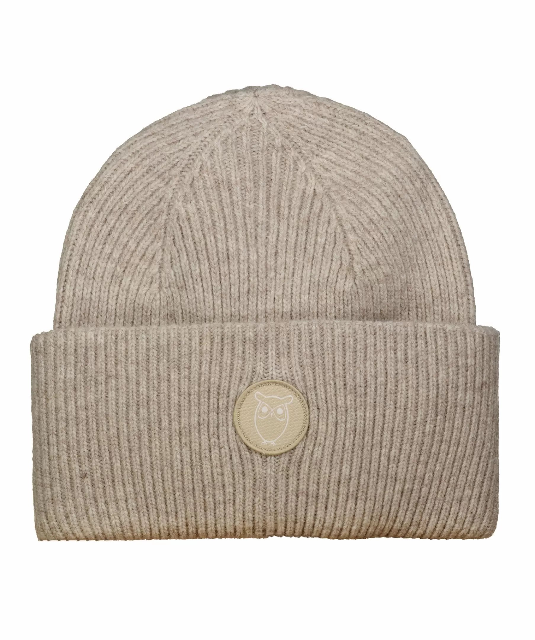 Knowledge cotton Mossor^Big Rib Beanie