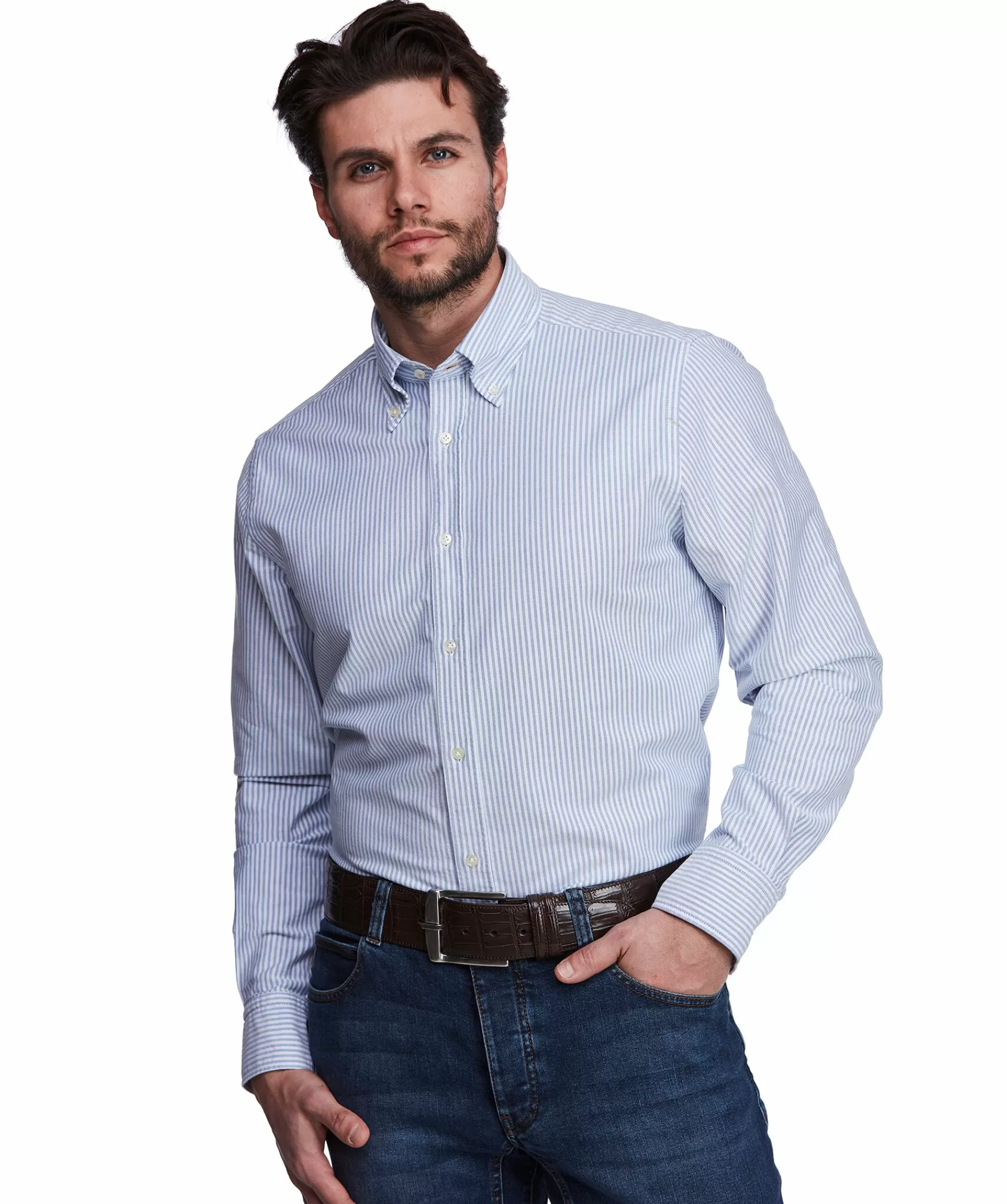 Hansen & Jacob Skjortor^Classic Oxford Shirt