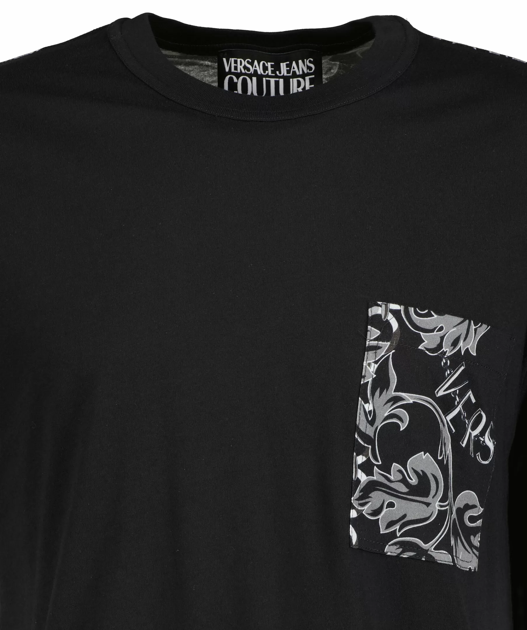 Versace Jeans Couture T-Shirts^Contrast Chain T-Shirt