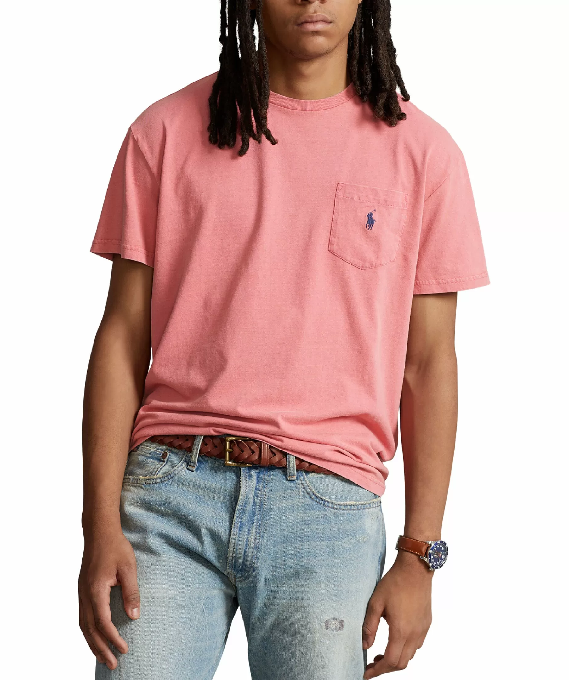 Polo Ralph Lauren T-Shirts^Cotton Linen T-Shirt