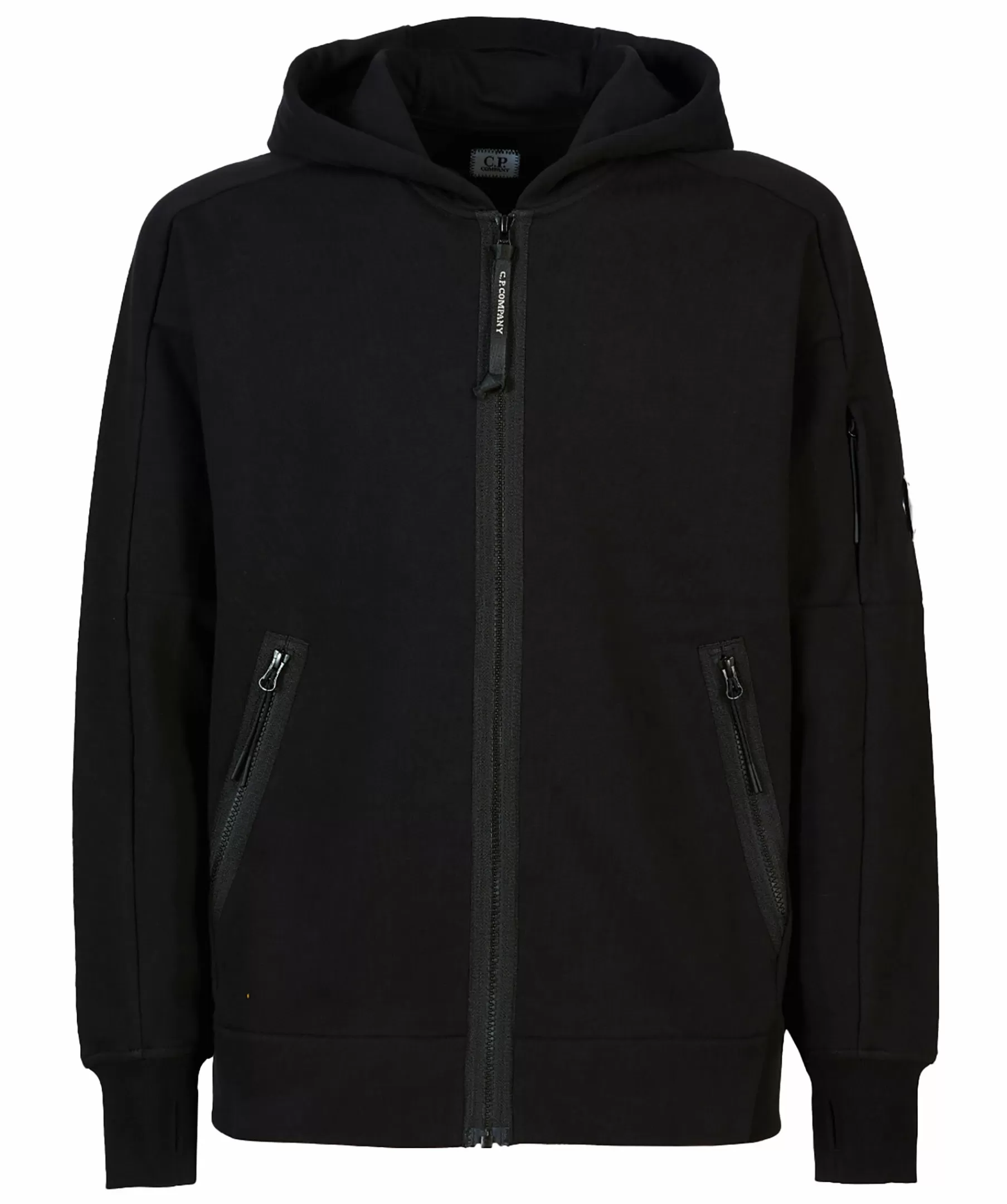 C.P Company Tröjor & Hoodies^Diagonal Raised Zip Hood