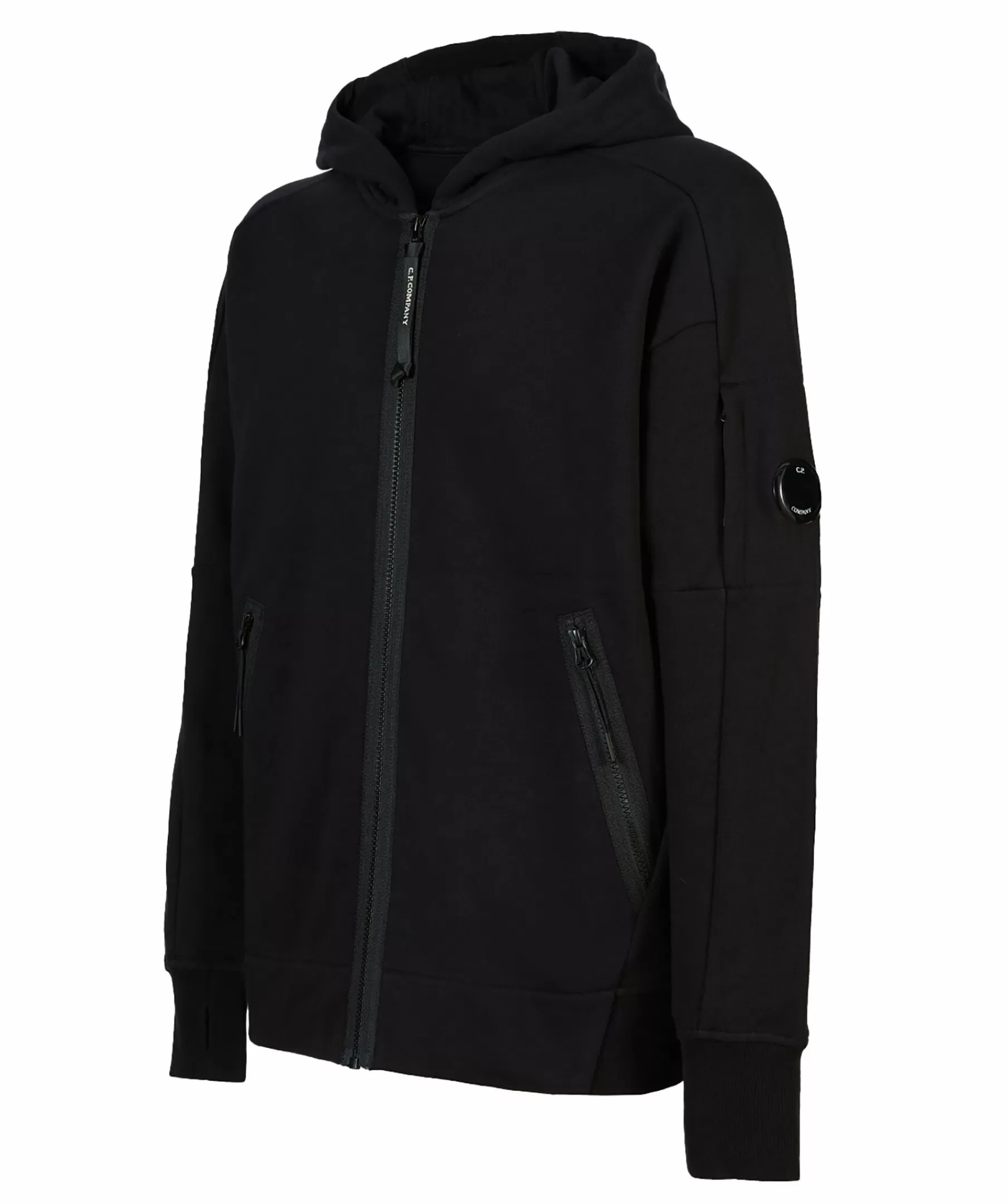 C.P Company Tröjor & Hoodies^Diagonal Raised Zip Hood