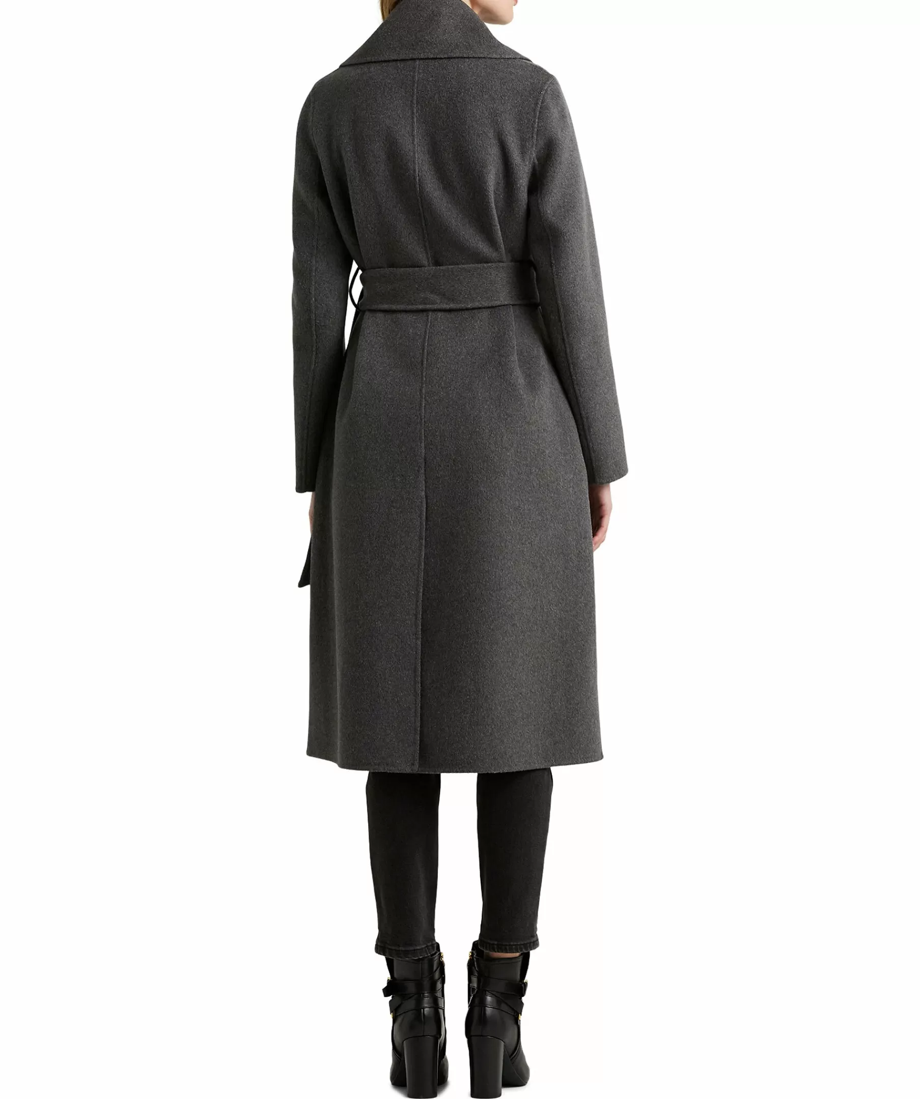 Lauren Ralph Lauren Kappor^Double Fc Wrap Wool Coat