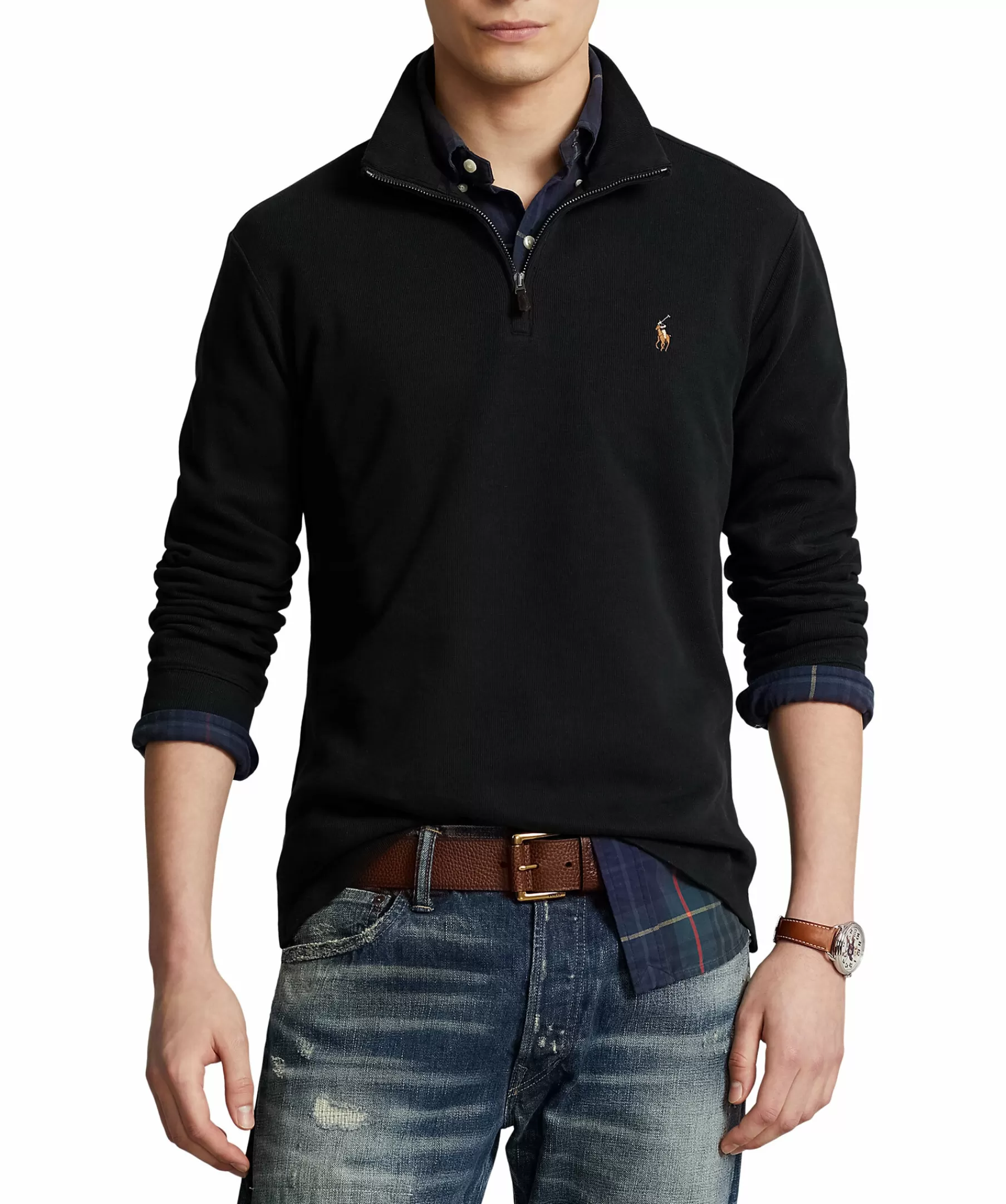 Polo Ralph Lauren Tröjor & Hoodies^Estate Rib Half Zip