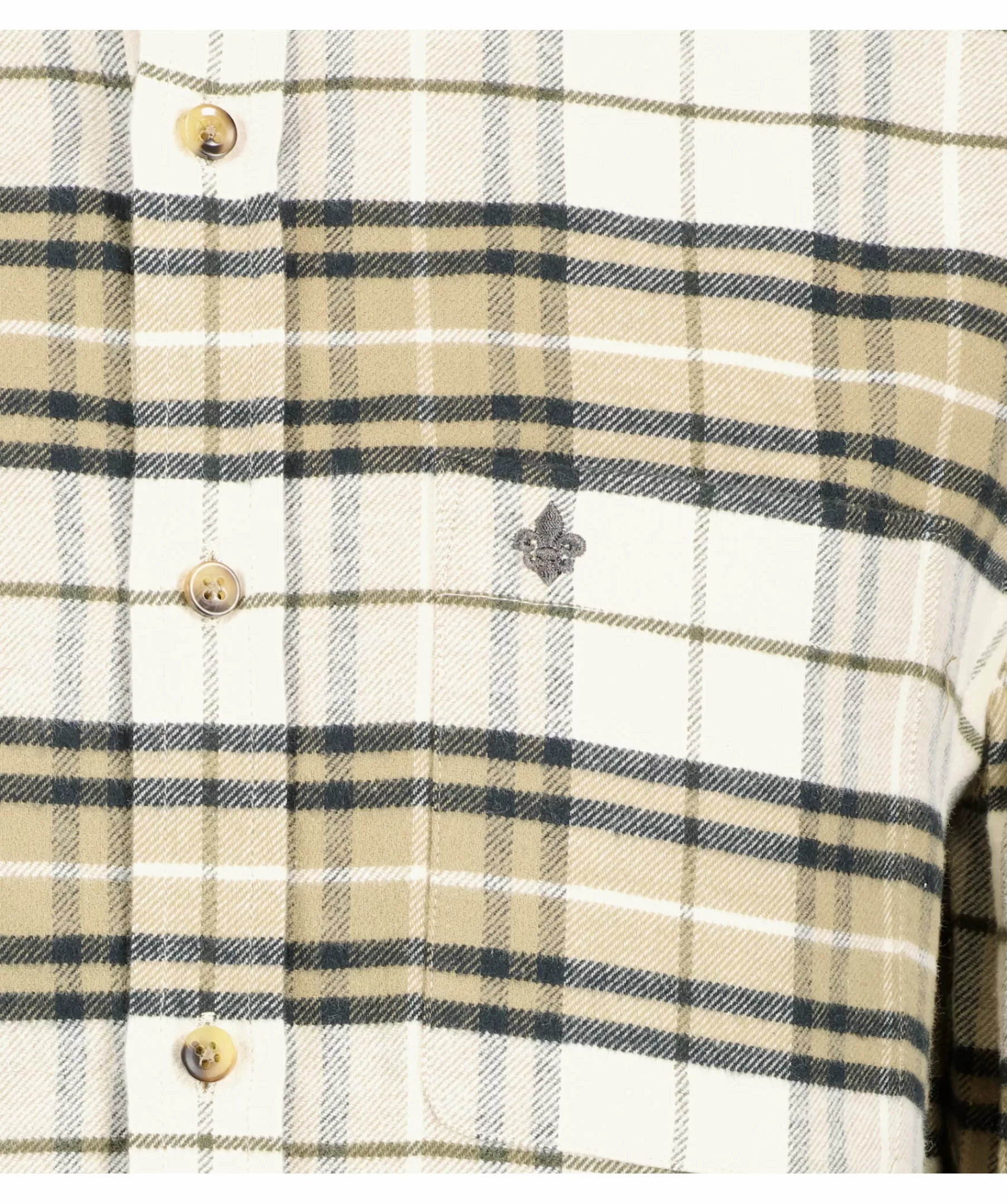 Morris Skjortor^Flannel Check Shirt Reg