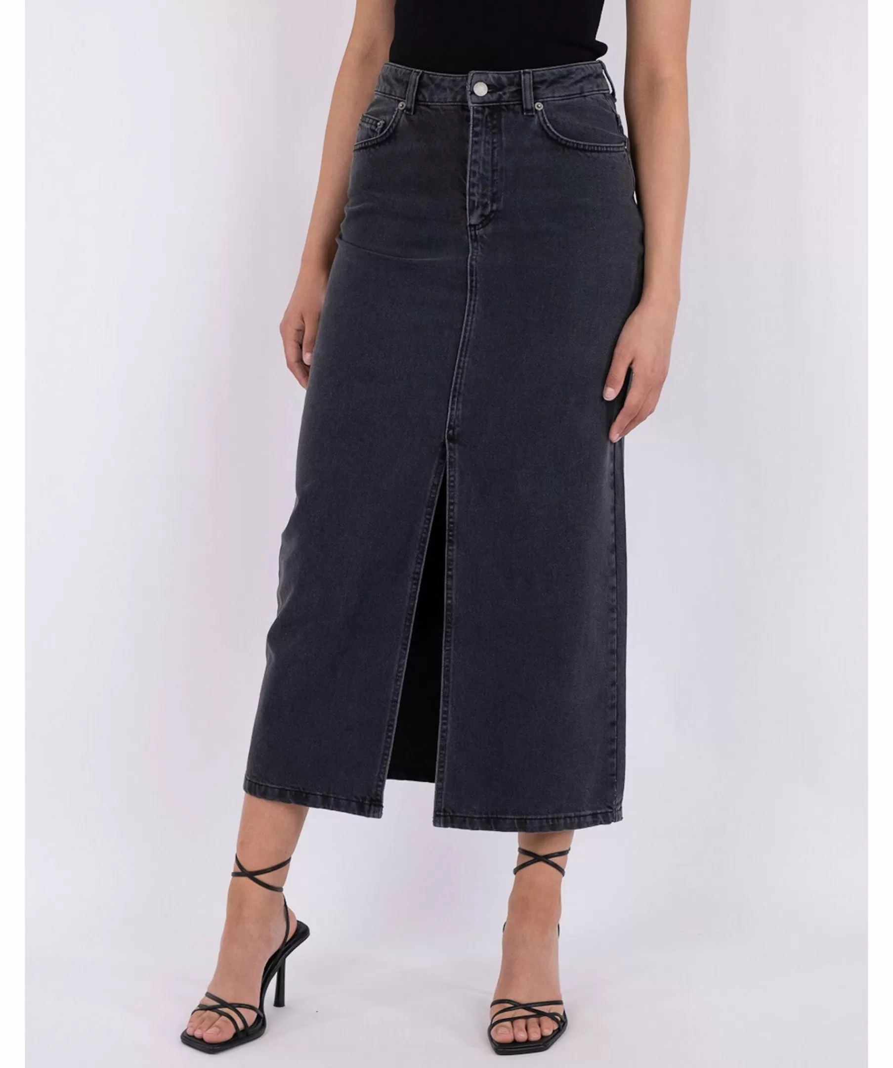 Neo Noir Kjolar^Frankie Denim Skirt