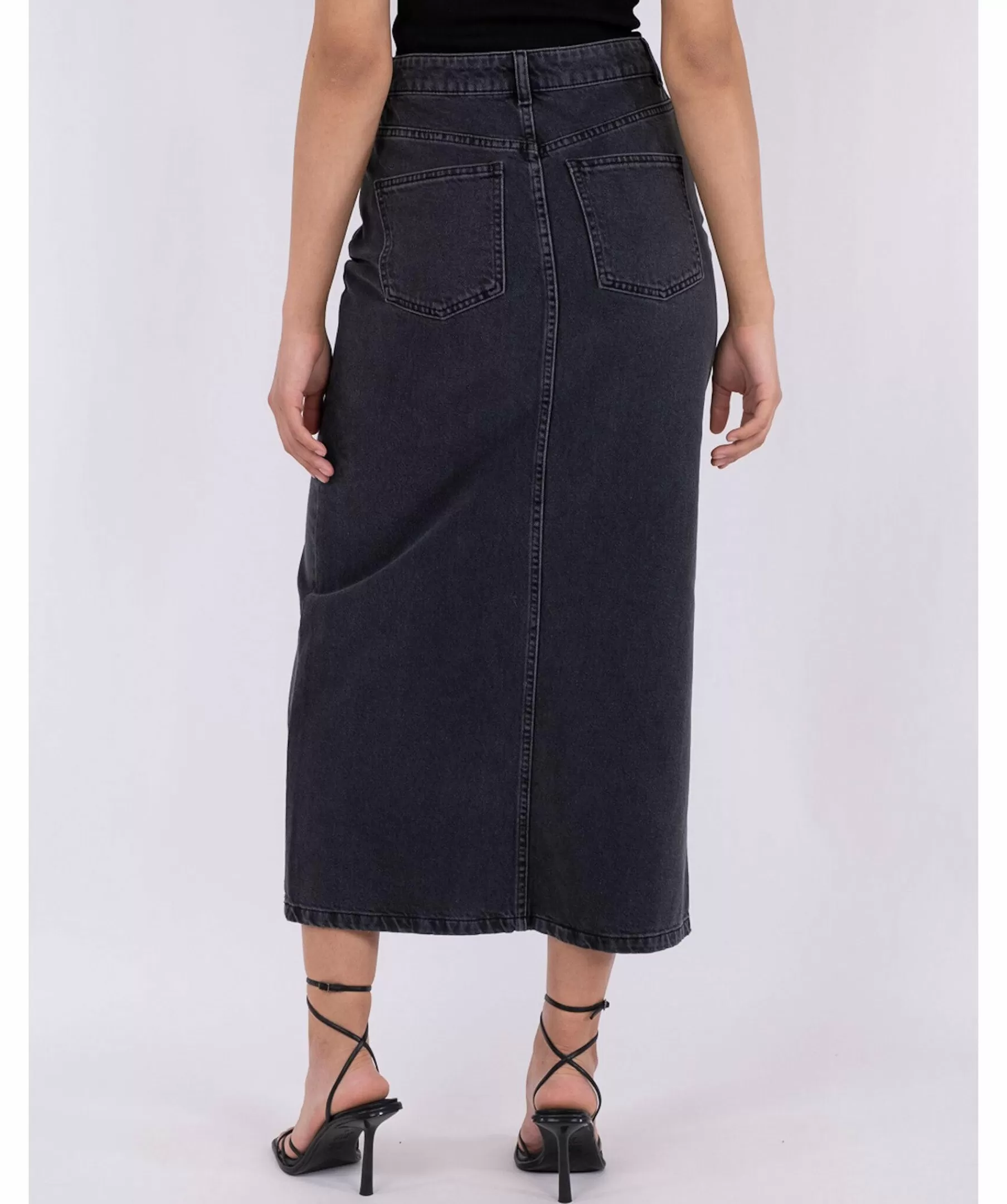 Neo Noir Kjolar^Frankie Denim Skirt