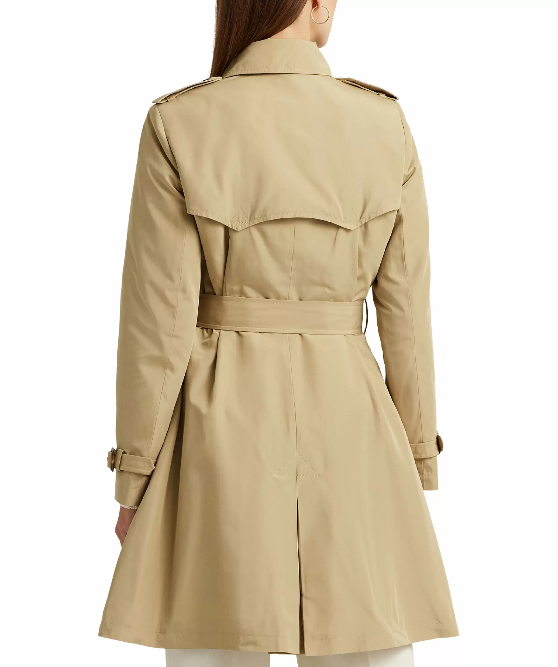 Lauren Ralph Lauren Kappor^Fx Mmry Trenchcoat