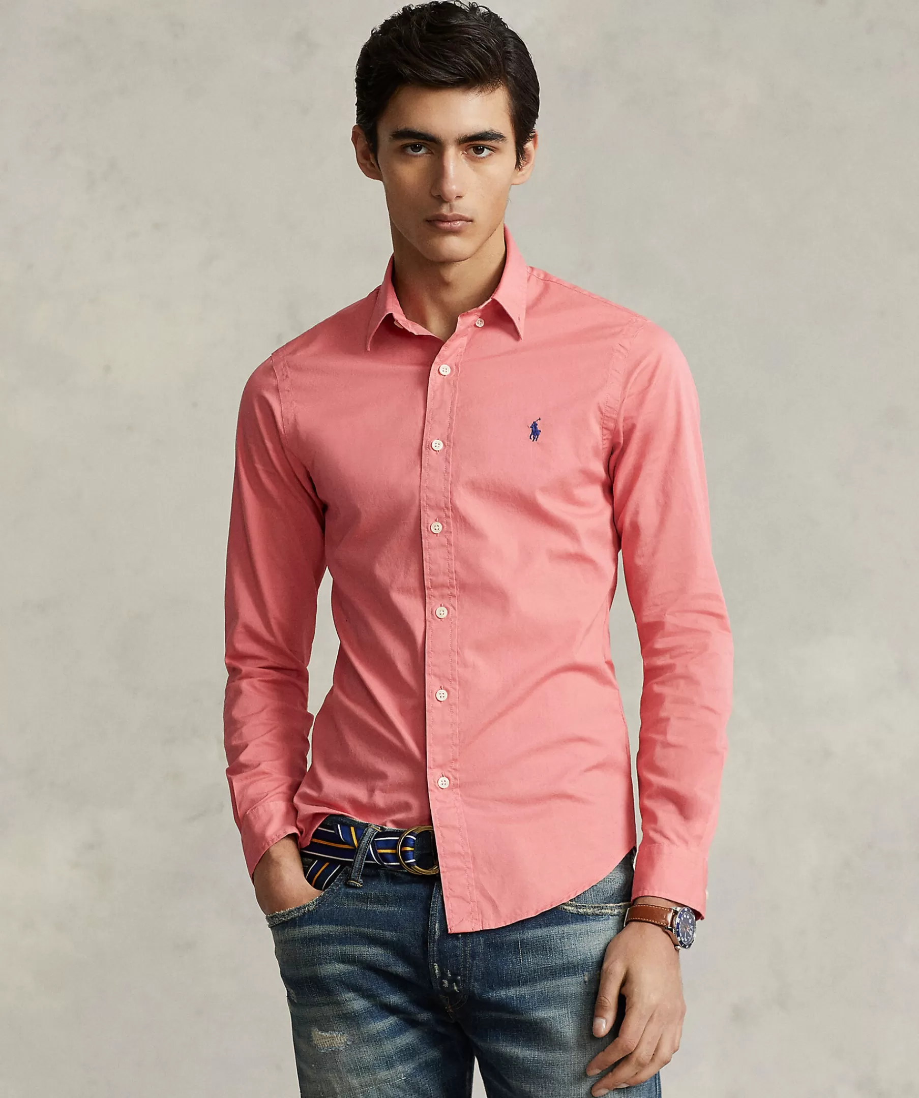 Polo Ralph Lauren Skjortor^Garment Dyed Twill Slim