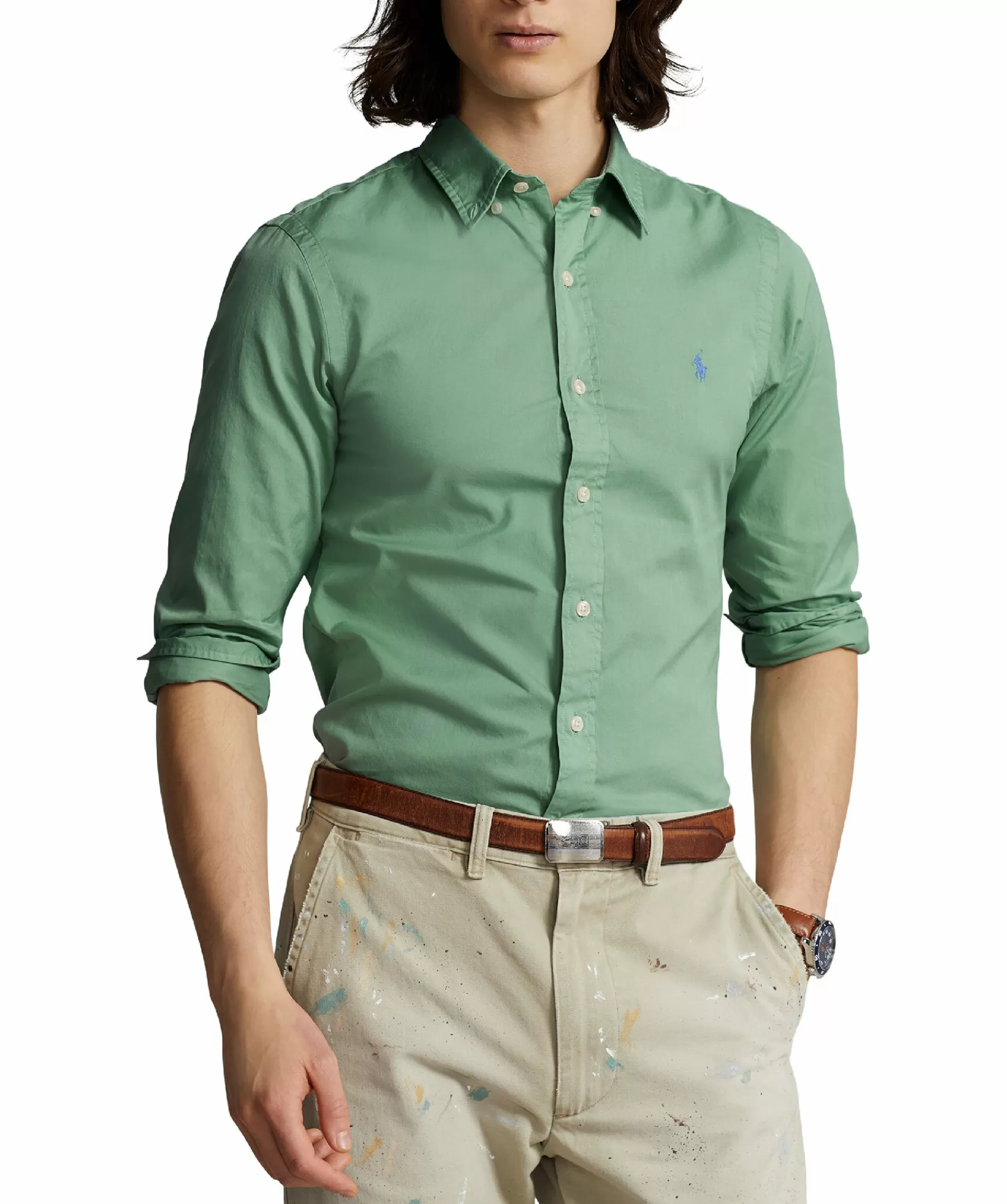 Polo Ralph Lauren Skjortor^Garment Dyed Twill Slim