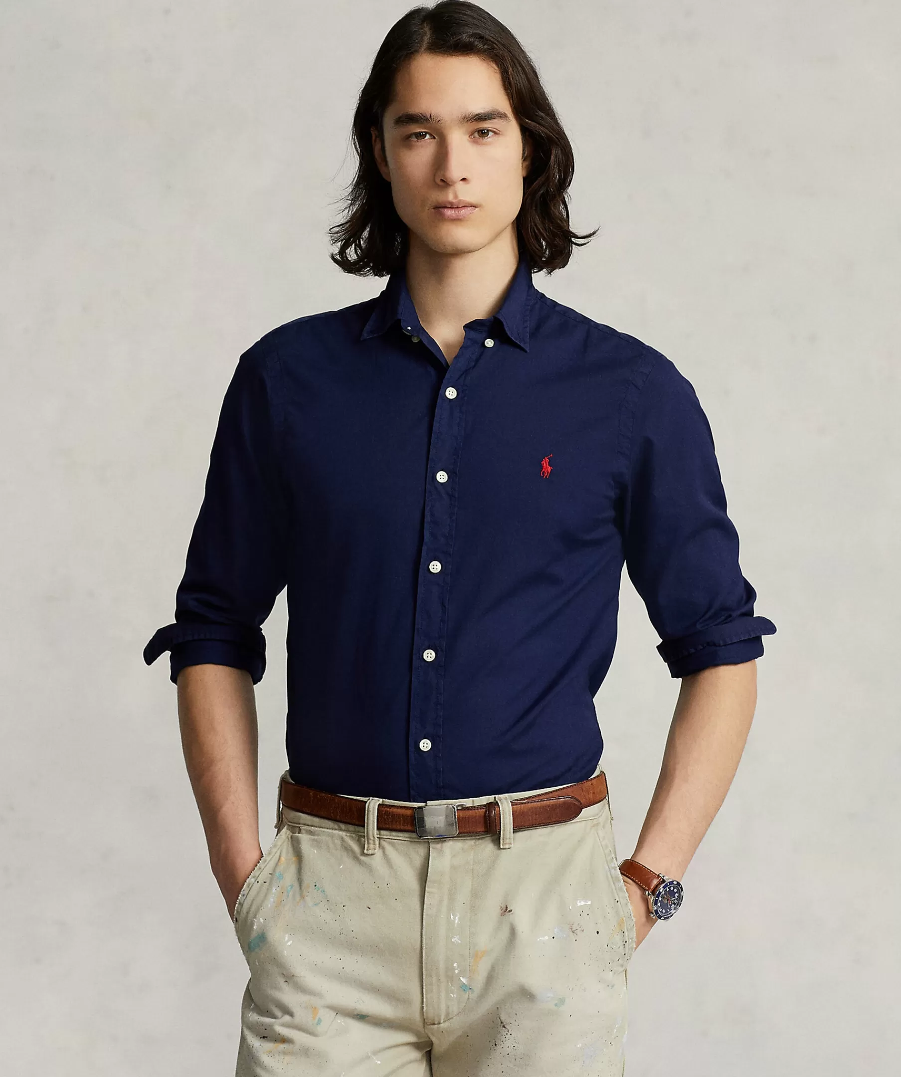 Polo Ralph Lauren Skjortor^Garment Dyed Twill Slim