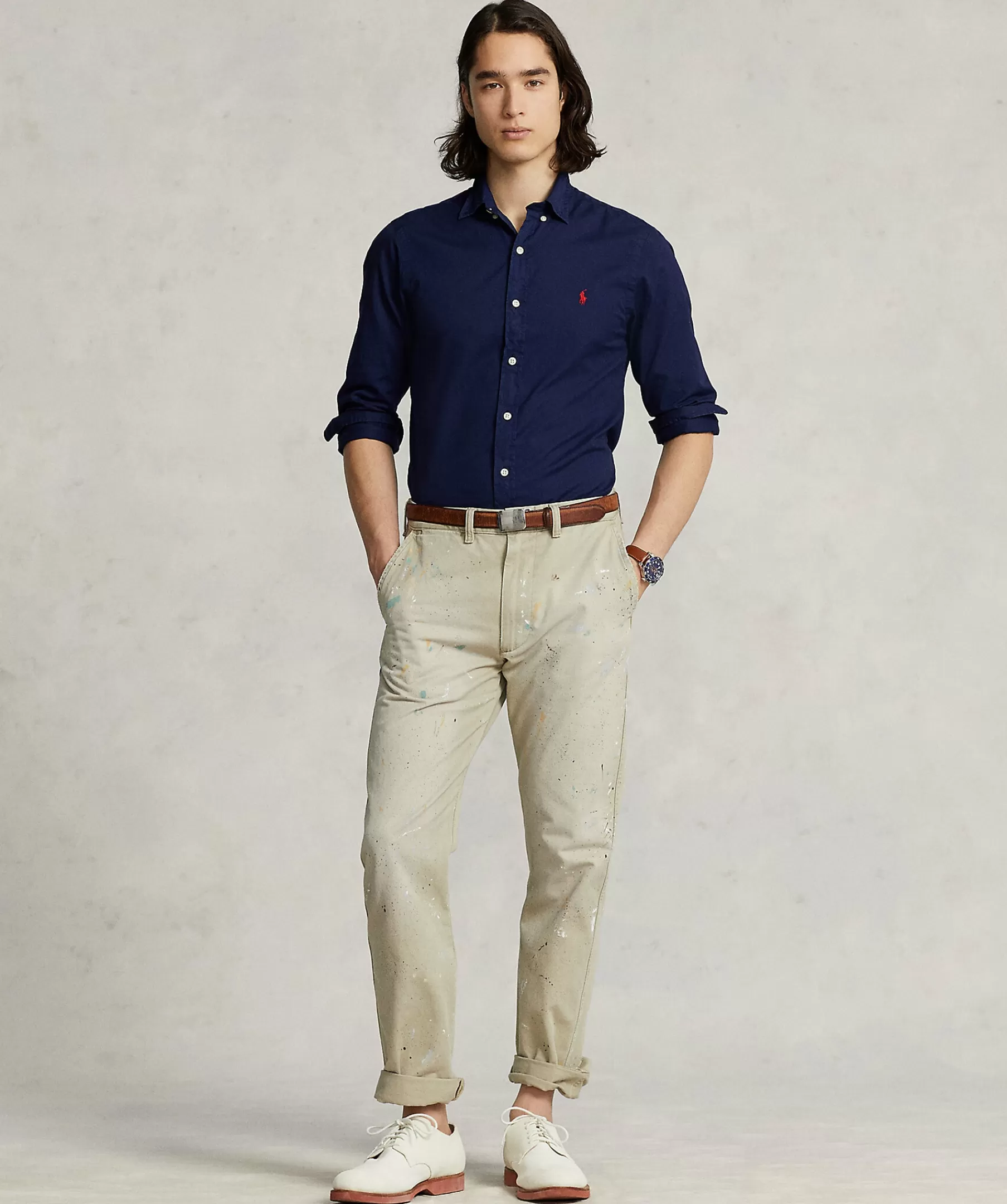 Polo Ralph Lauren Skjortor^Garment Dyed Twill Slim