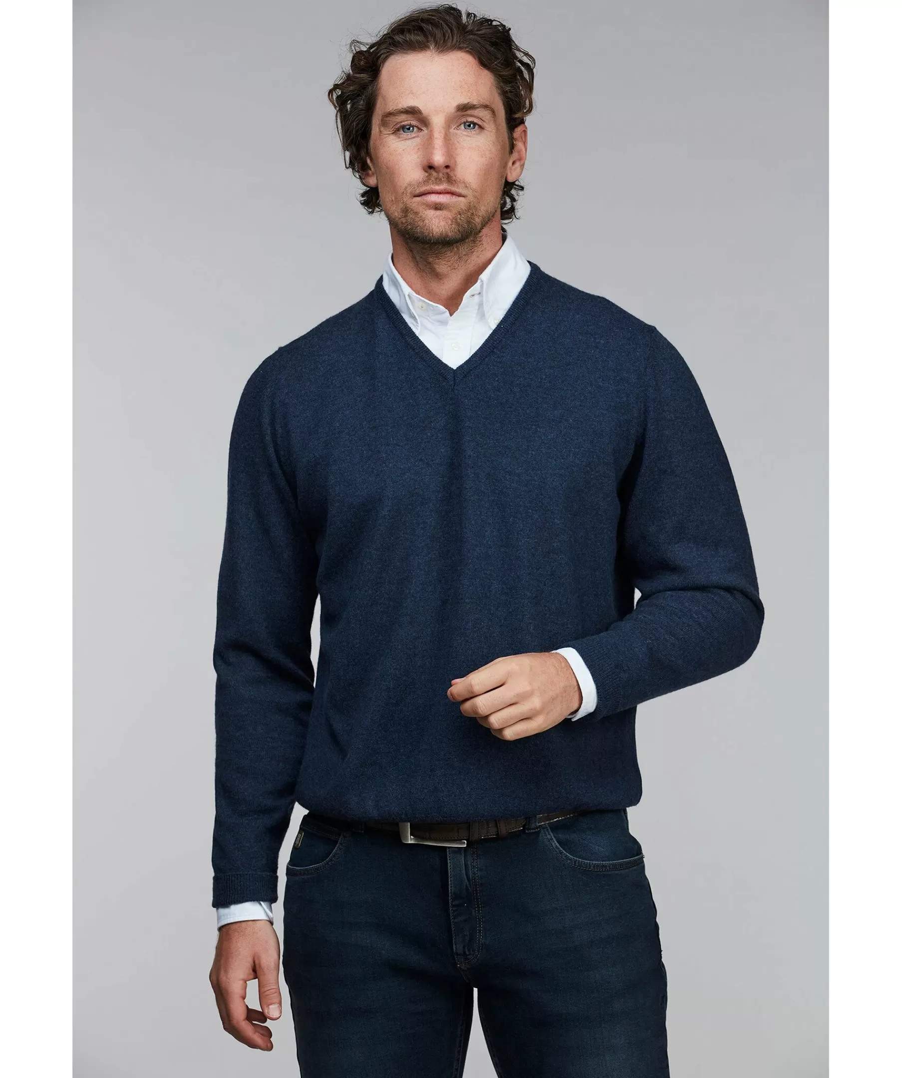 Hansen & Jacob Tröjor & Hoodies^Geelong V-Neck Sweater