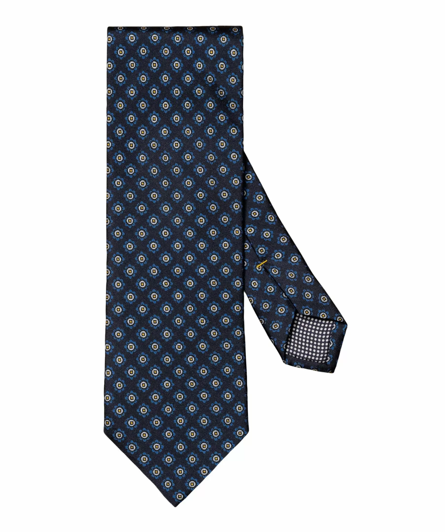 Eton Slipsar^Geometric Silk Tie