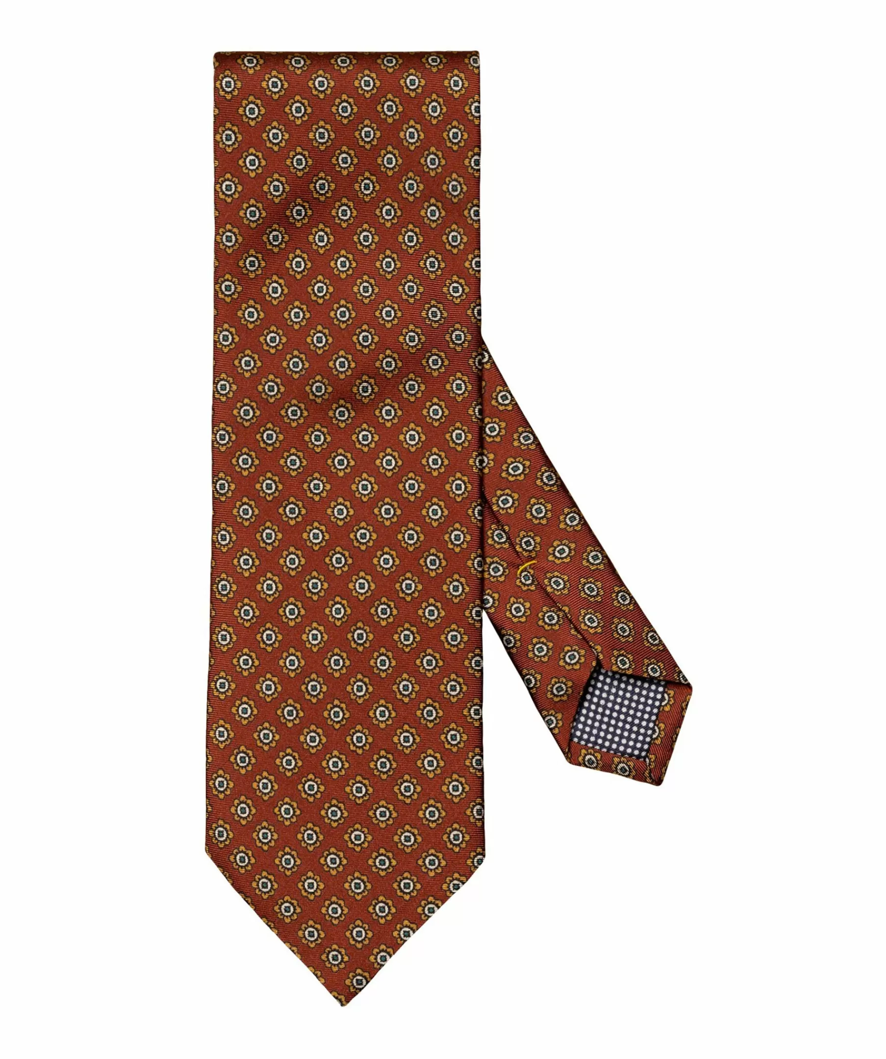 Eton Slipsar^Geometric Silk Tie