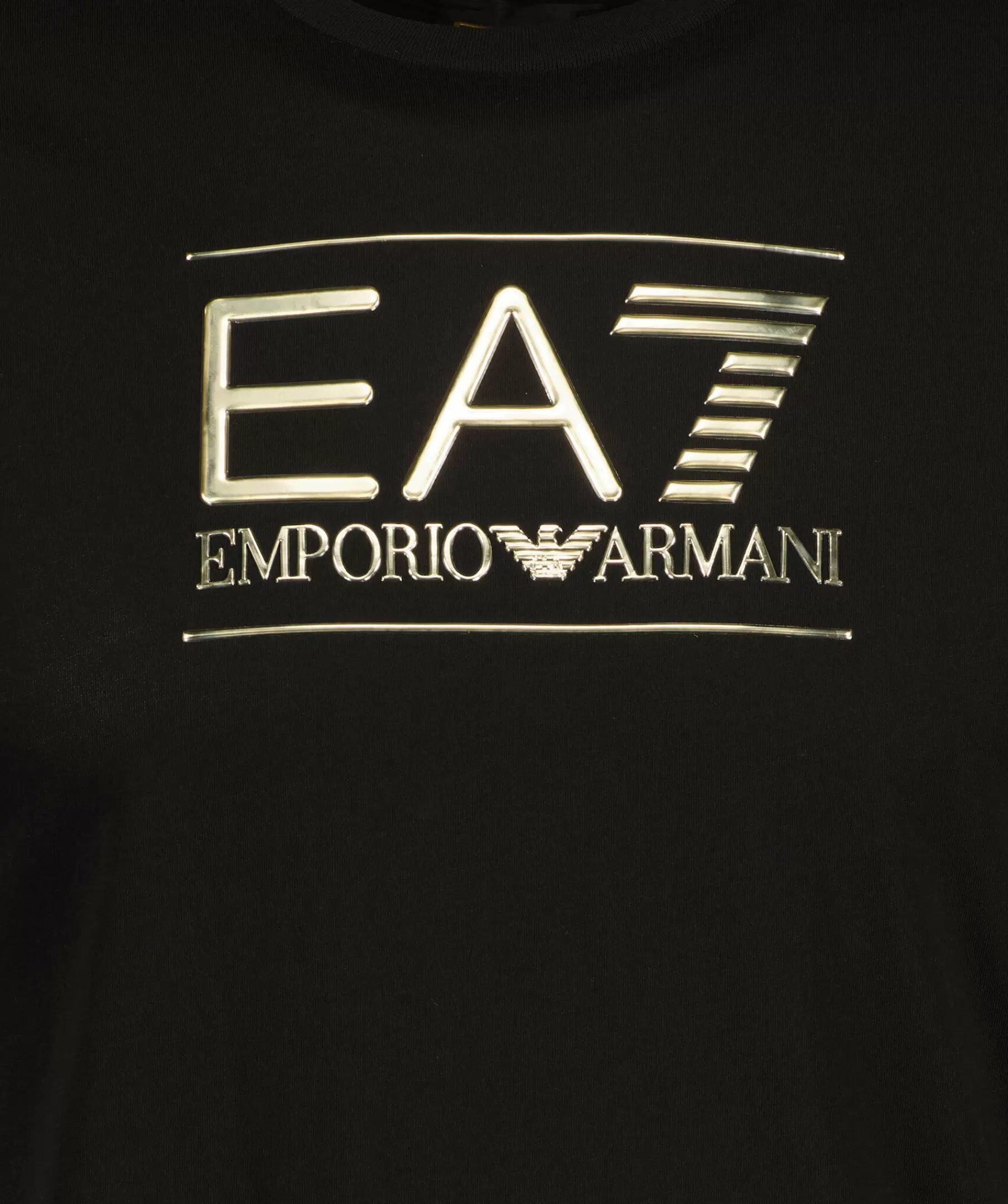 Armani EA7 T-Shirts^Gold Logo T-Shirt