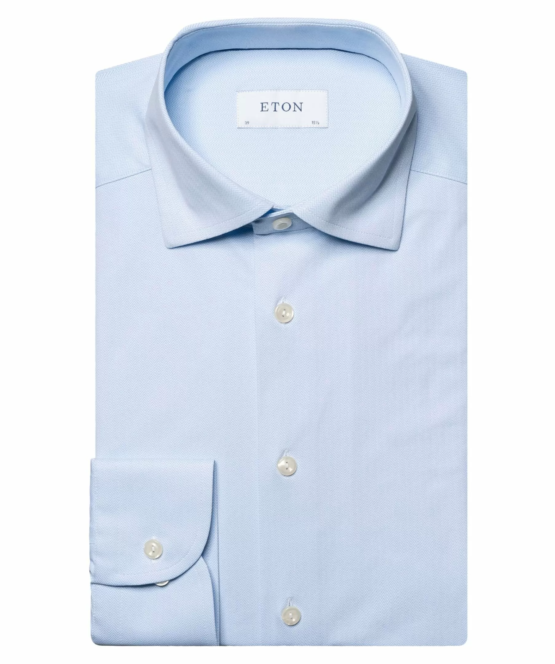 Eton Skjortor^Herringbone Stretch Shirt