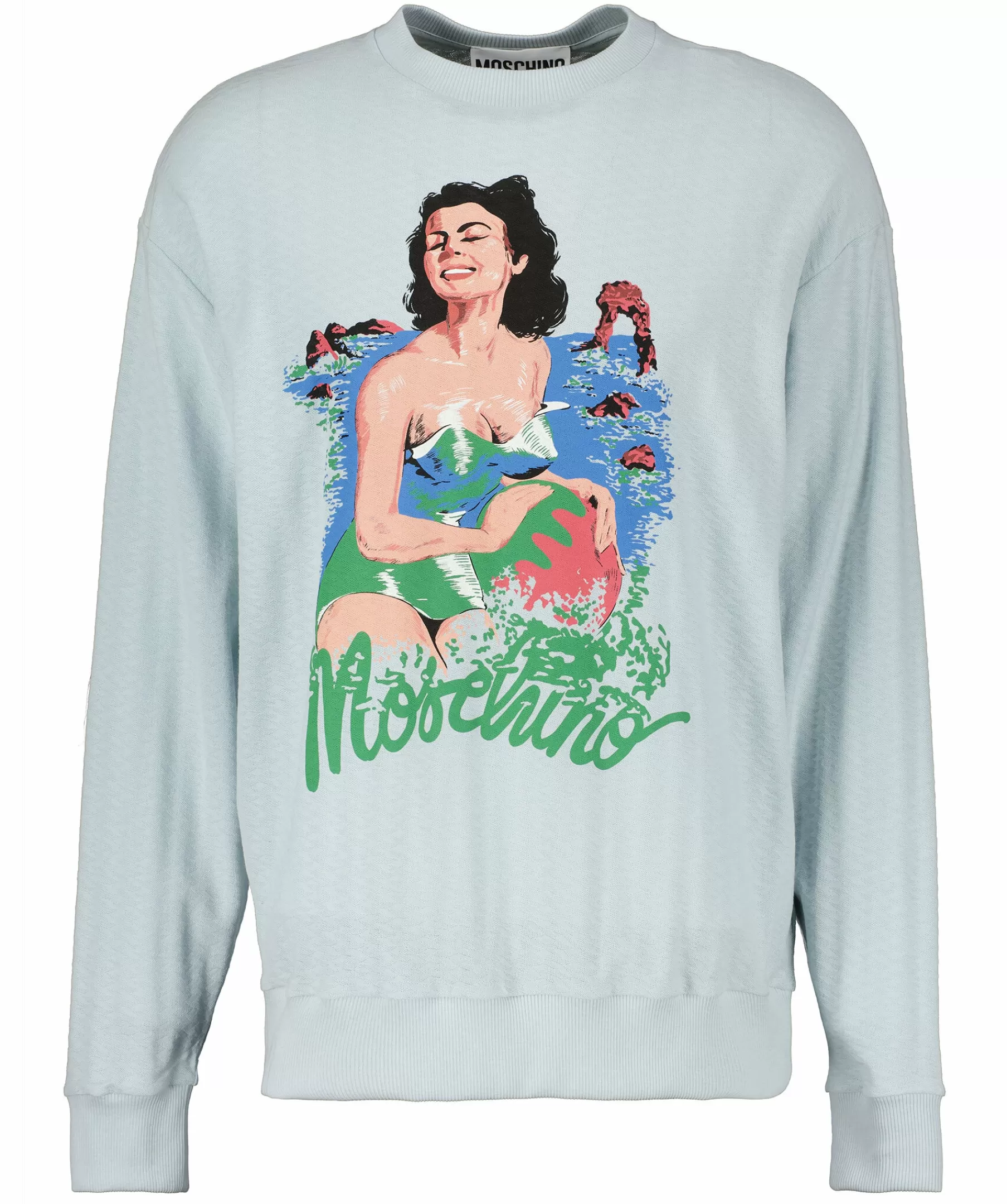 Moschino Tröjor & Hoodies^Jacquard Cotton Sweat