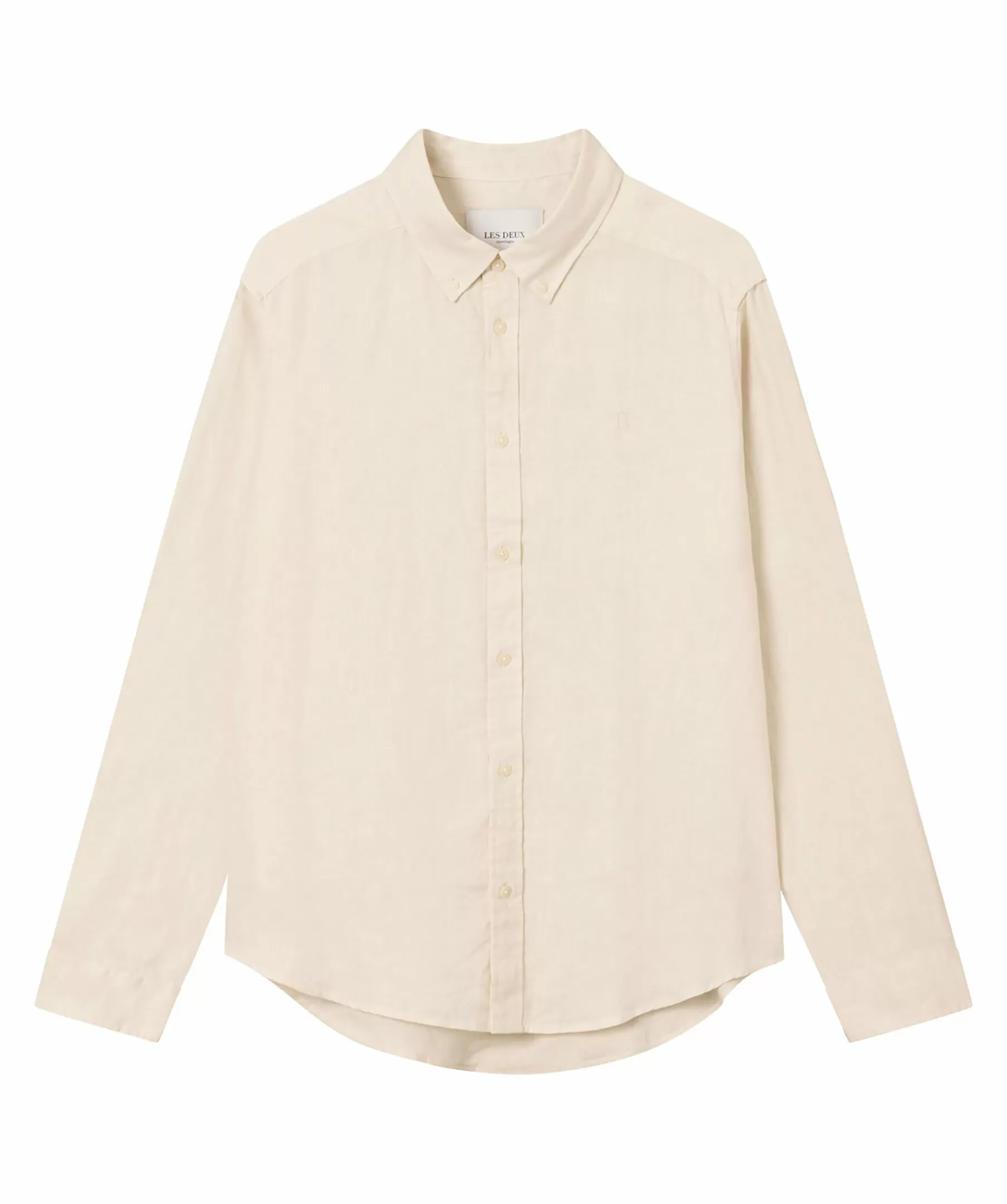 Les Deux Skjortor^Kristian Linen B.D Shirt