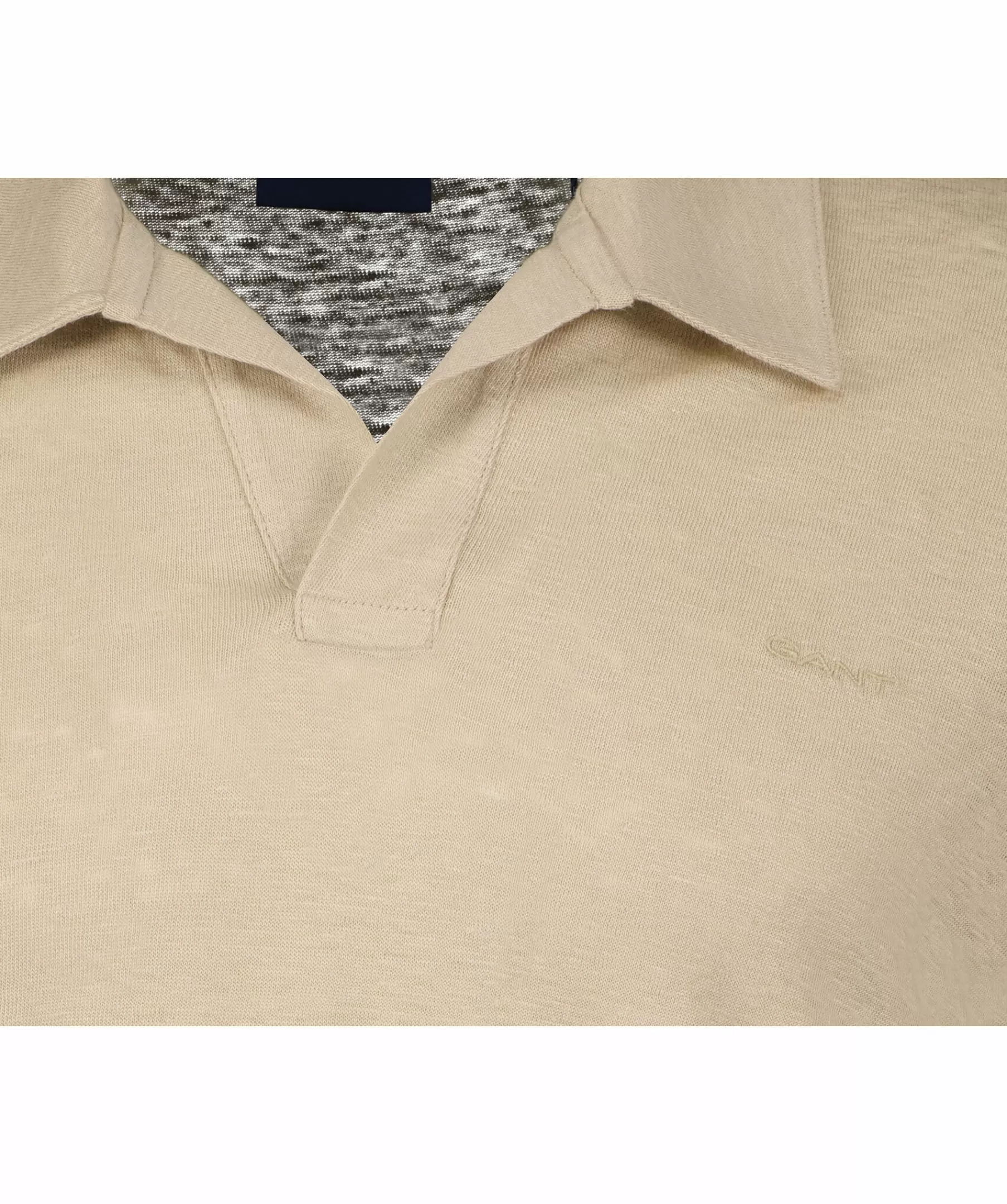 Gant Pikétröjor^Linen Solid Ss Polo