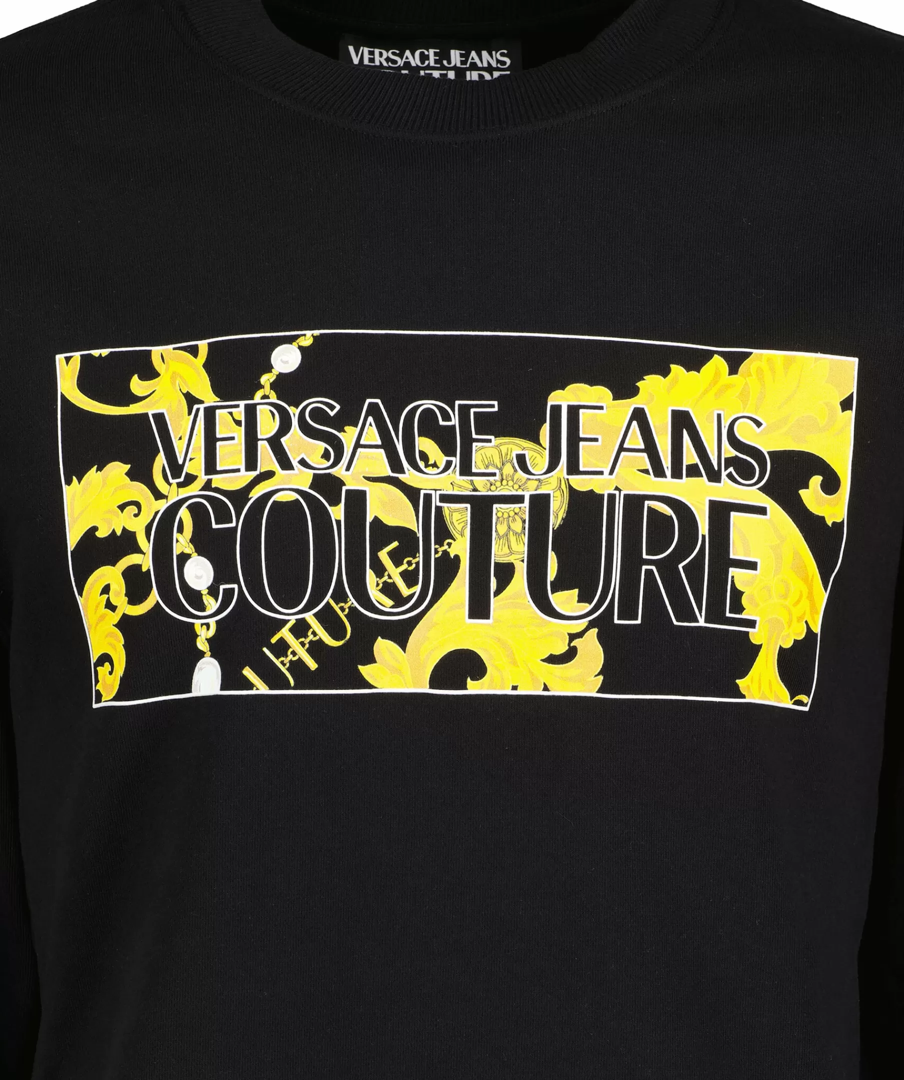 Versace Jeans Couture Tröjor & Hoodies^Logo Square Pearls Sweat