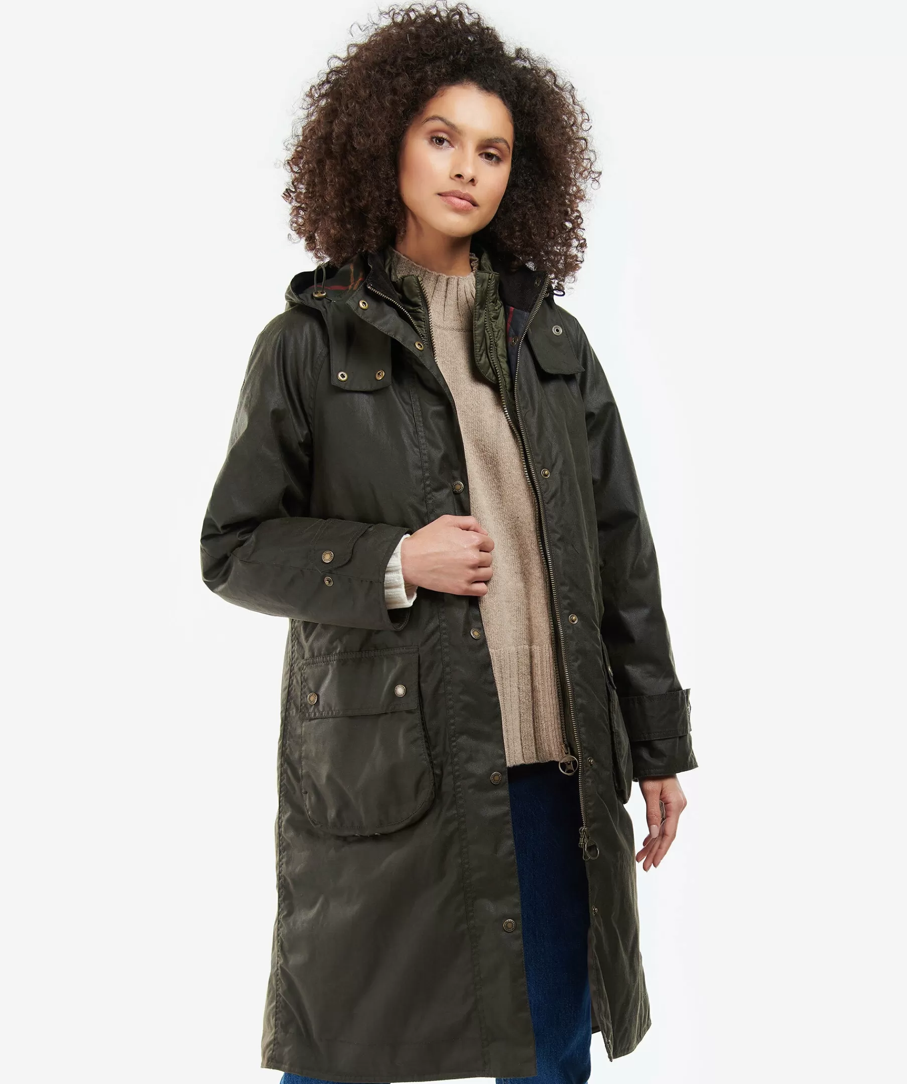 Barbour Kappor^Long Cannich Jacket