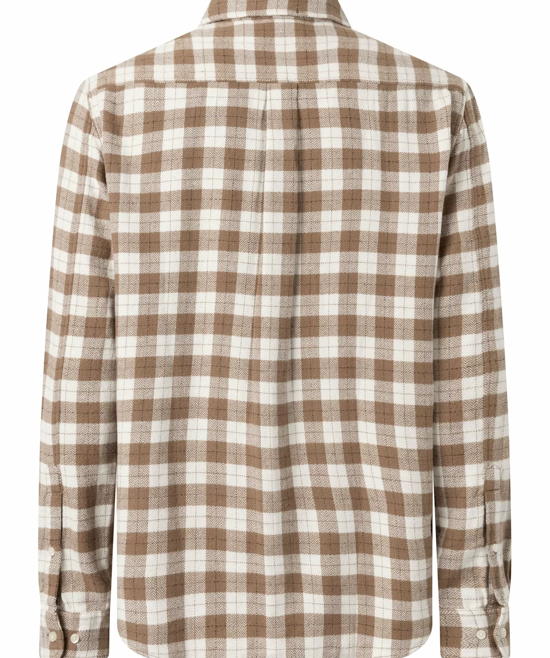 Knowledge cotton Skjortor^Loose Fit Checked Shirt