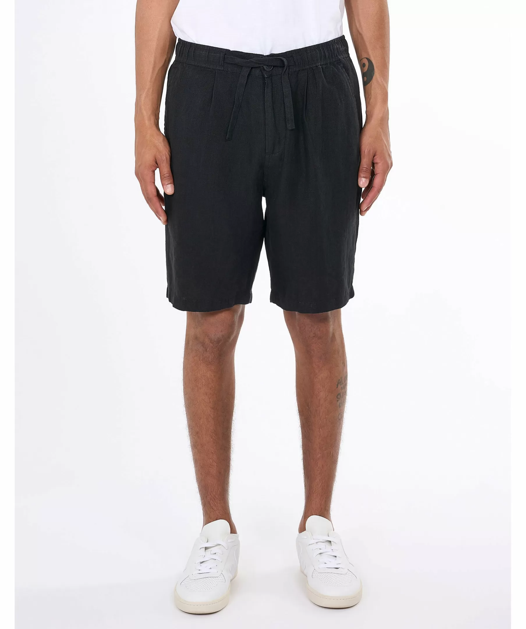 Knowledge cotton Shorts^Loose Linen Shorts