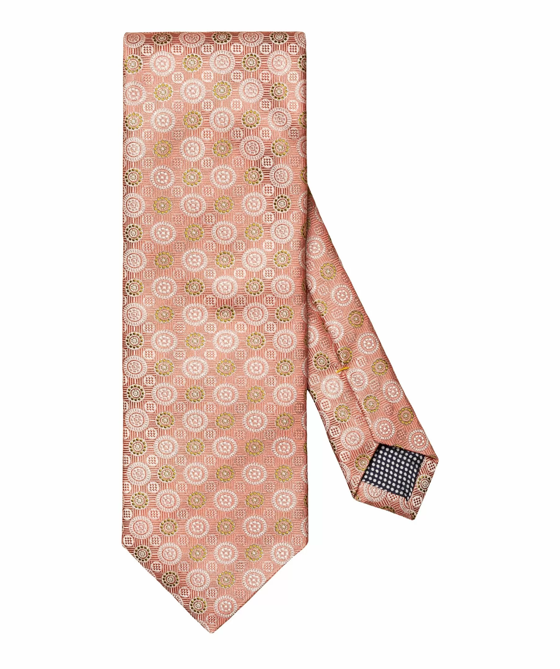 Eton Slipsar^Medallion Print Silk Tie