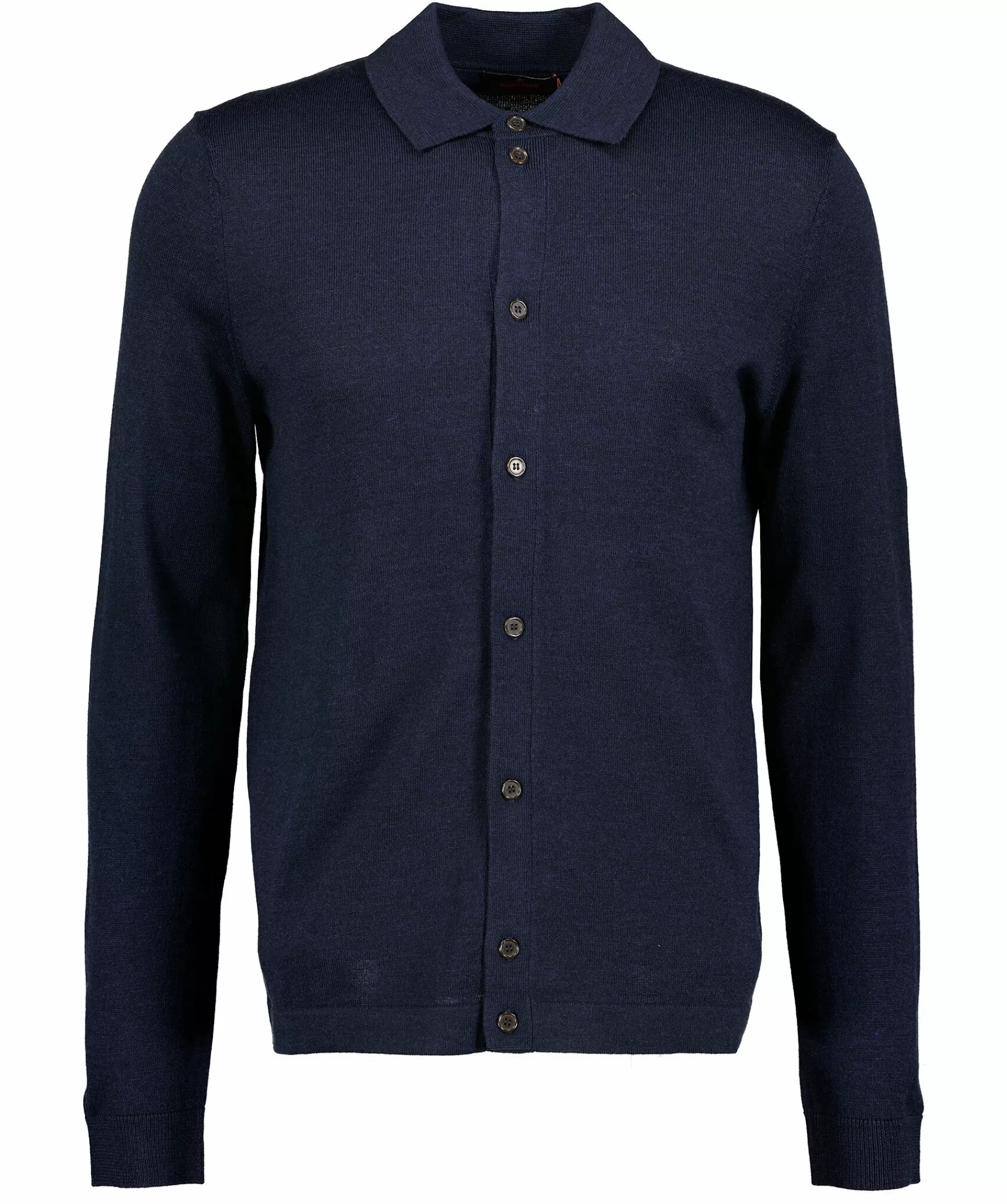 Morris Skjortor^Merino Knitted Shirt