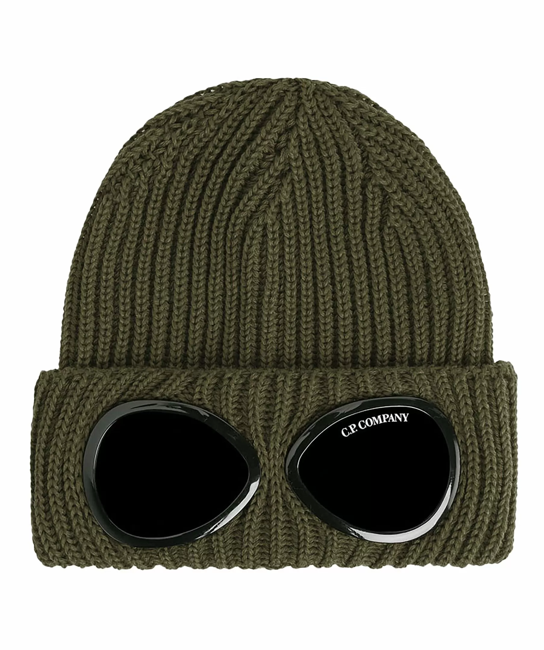 C.P Company Mossor^Merino Wool Goggle Beanie