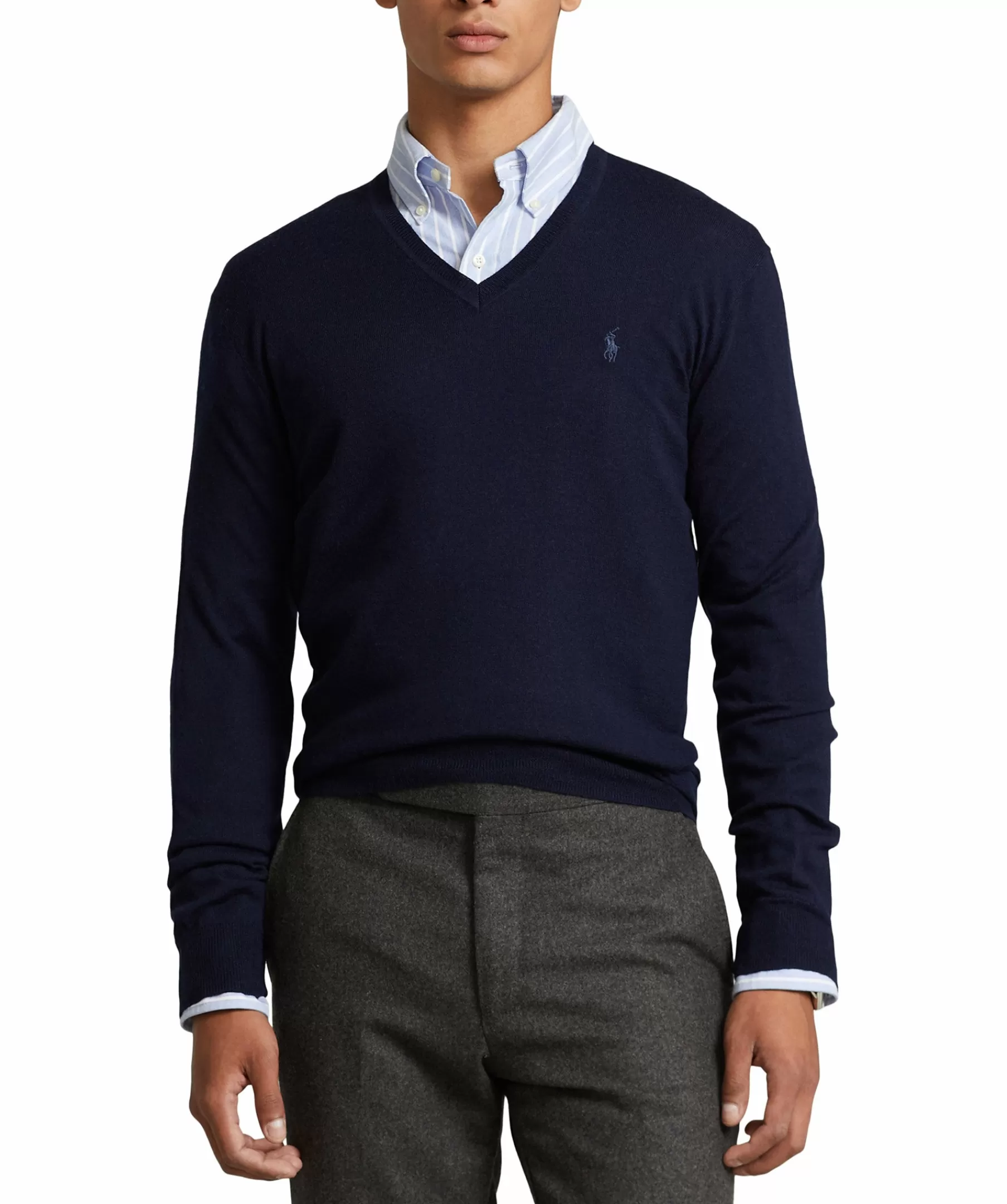 Polo Ralph Lauren Tröjor & Hoodies^Merino Wool V-Neck