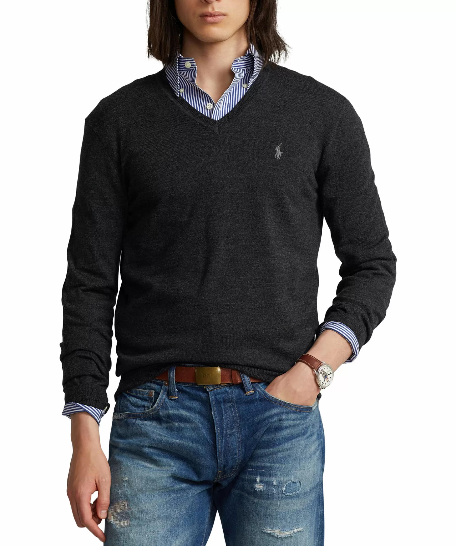 Polo Ralph Lauren Tröjor & Hoodies^Merino Wool V-Neck