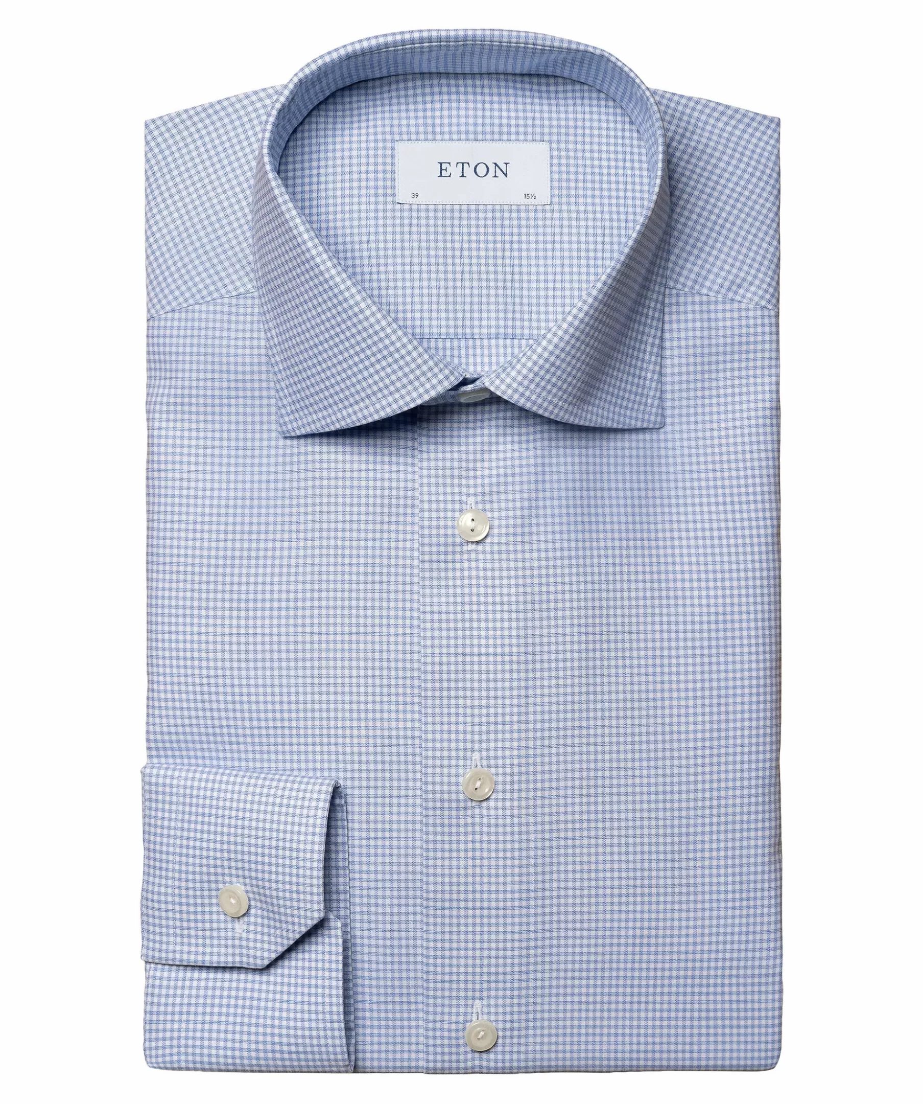 Eton Skjortor^Micro Check Twill Slim