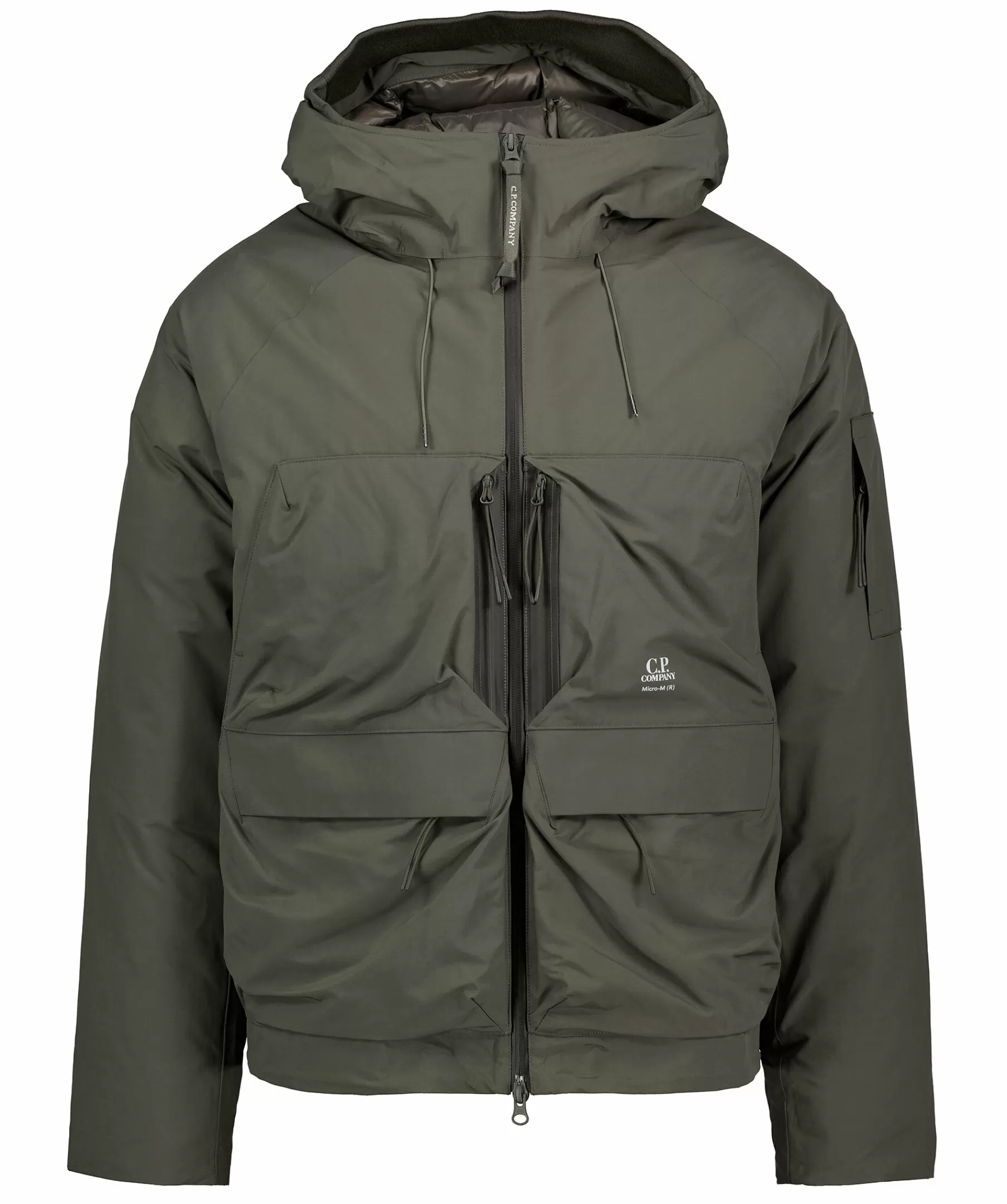 C.P Company Jackor^Micro-M Hooded Down Jkt