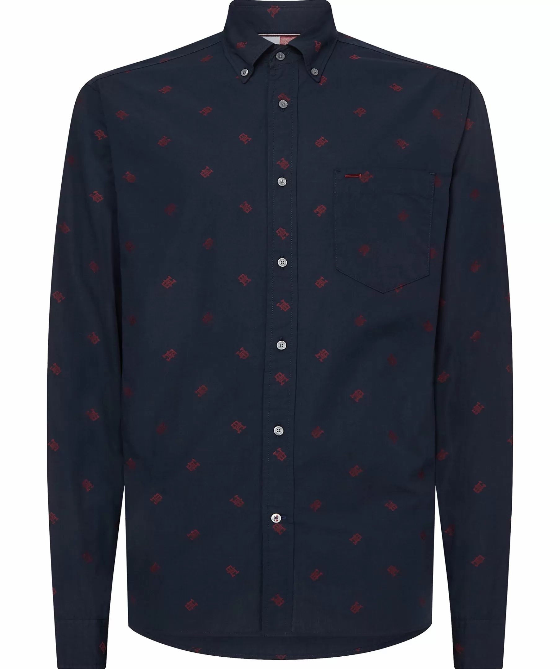 Tommy Hilfiger Skjortor^Monogram Fil Coupe Shirt