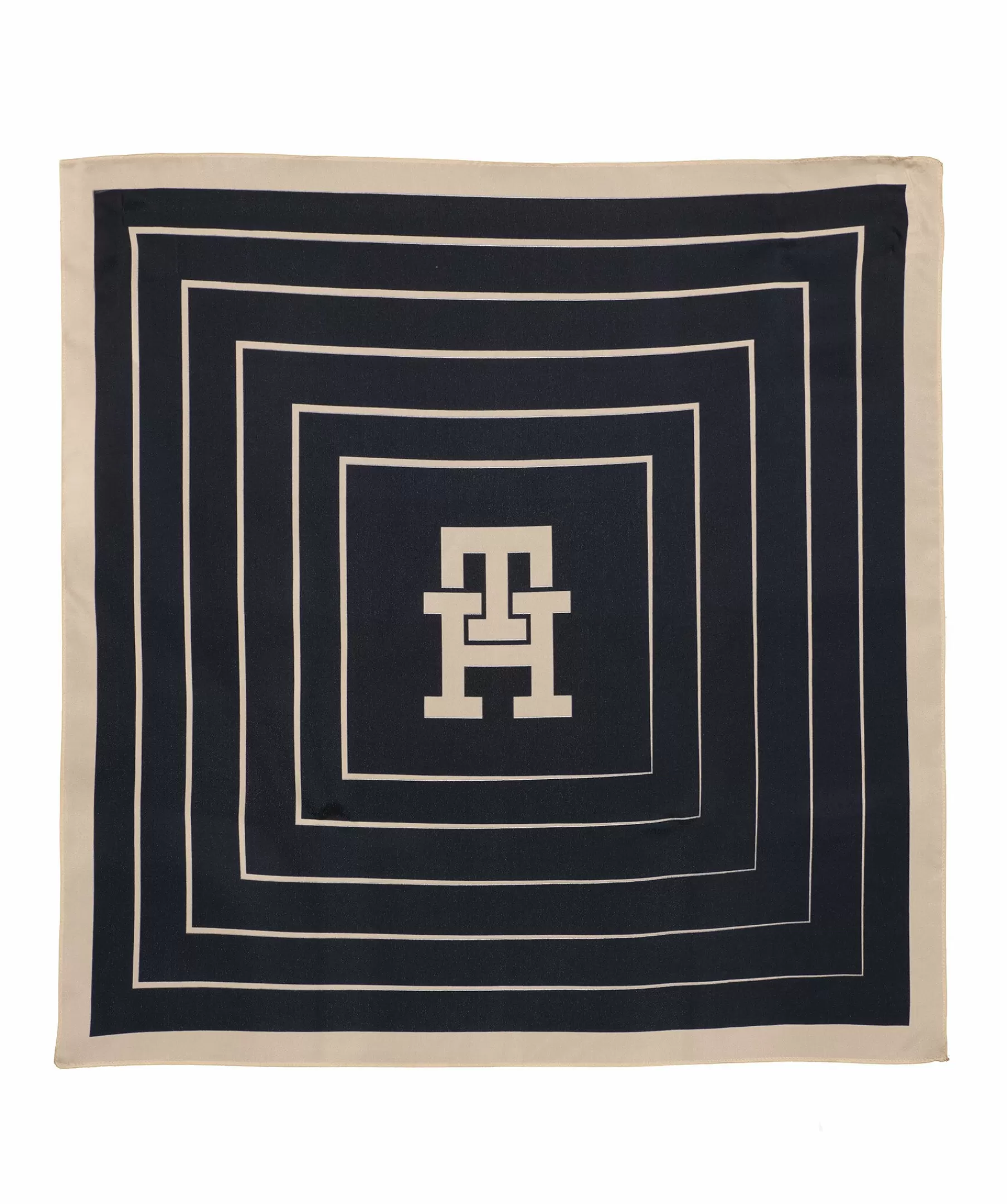 Tommy Hilfiger Halsdukar & Scarves^Monogram Silk Scarf Box