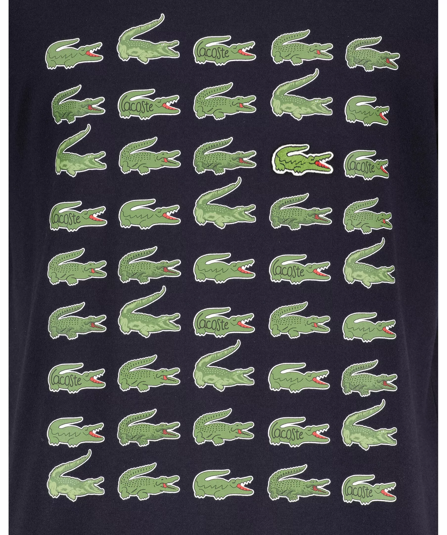 Lacoste T-Shirts^Multiple Logo T-Shirt