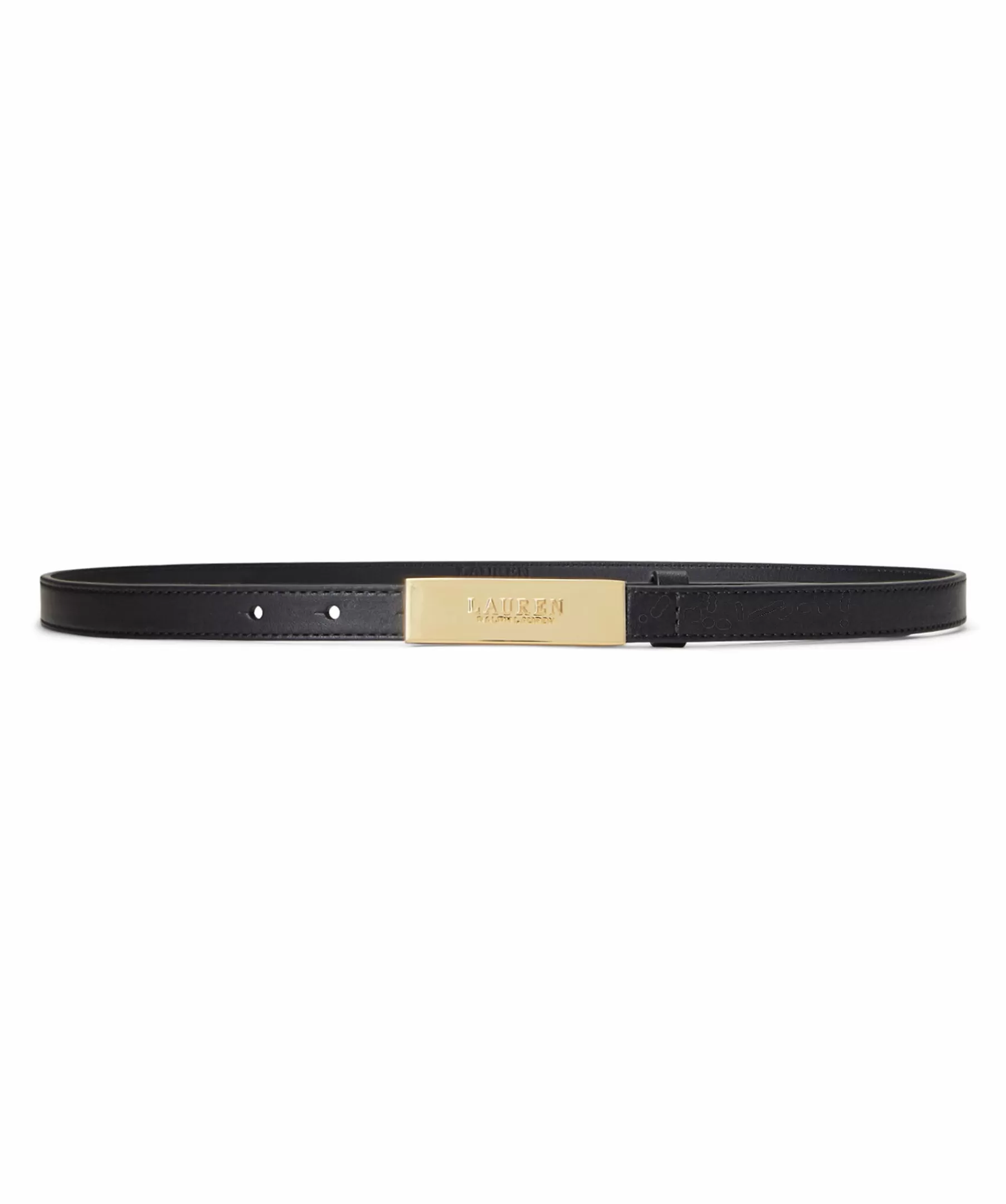 Lauren Ralph Lauren Balten^New Plaque Skinny Belt