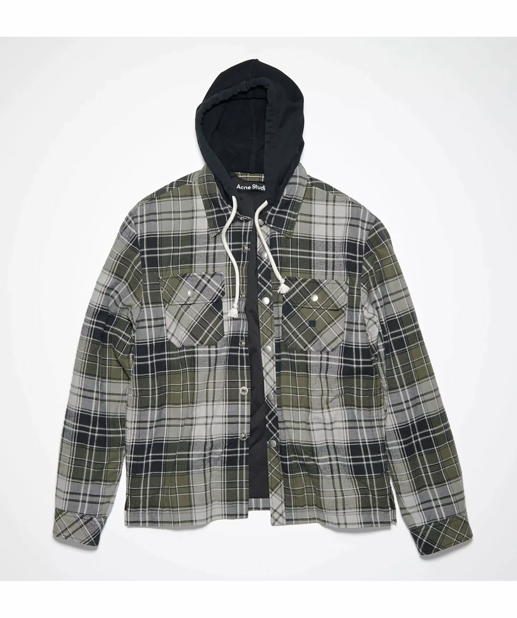 Acne Studios Overshirts^Ollie Dry Flannel Check