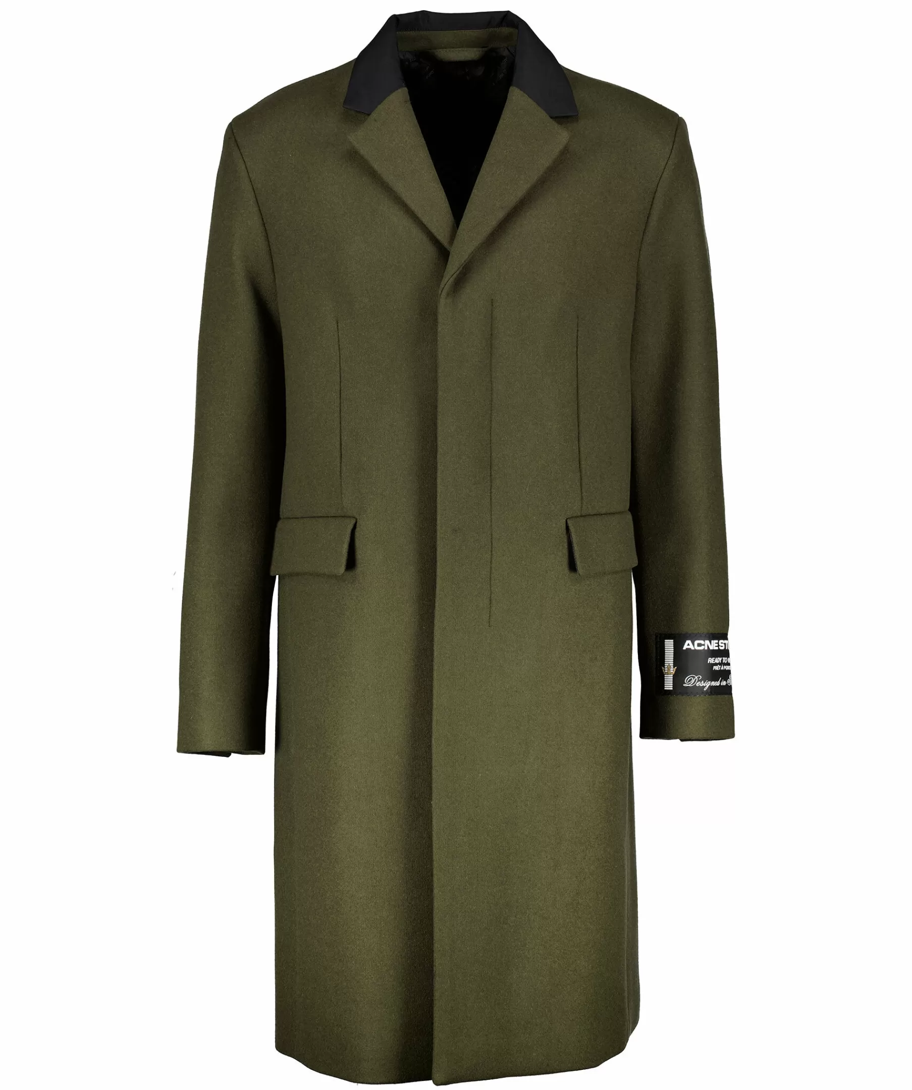 Acne Studios Rockar^Orkar Melange Wool Coat