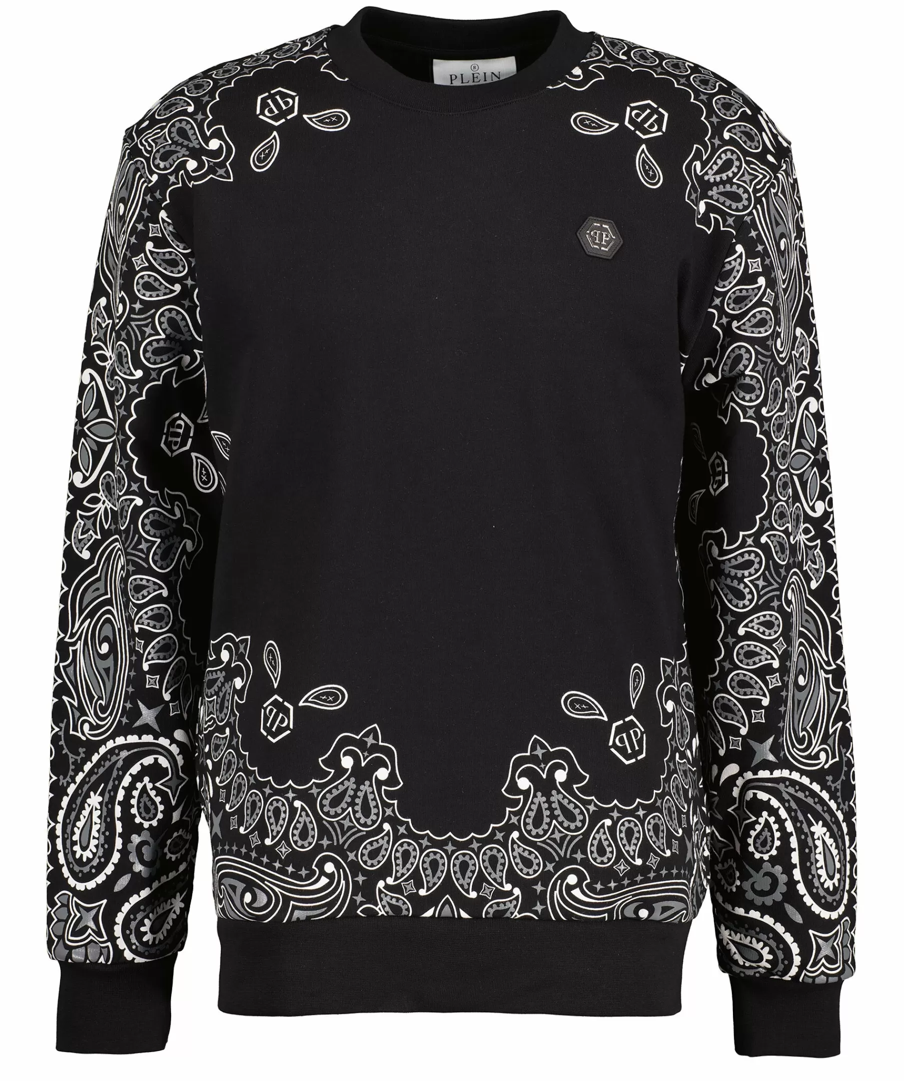 Philipp Plein Tröjor & Hoodies^Paisley Print Sweatshirt