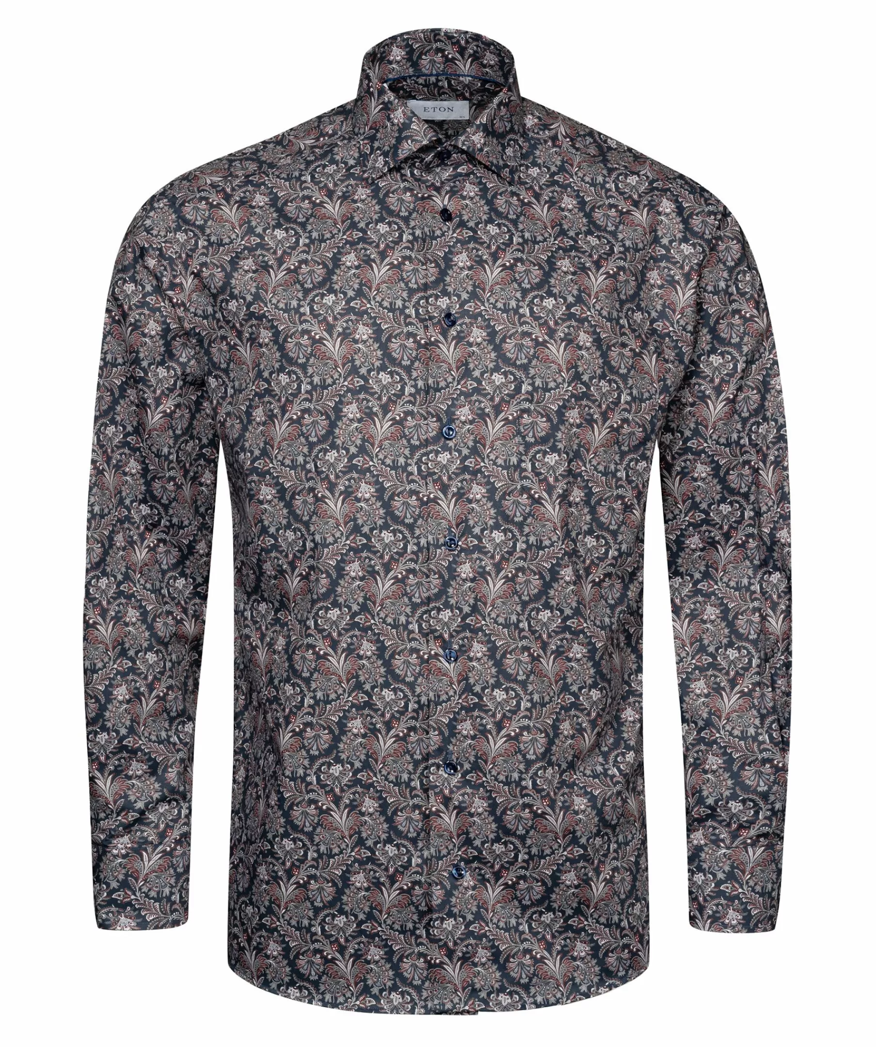 Eton Skjortor^Paisley Slim Shirt