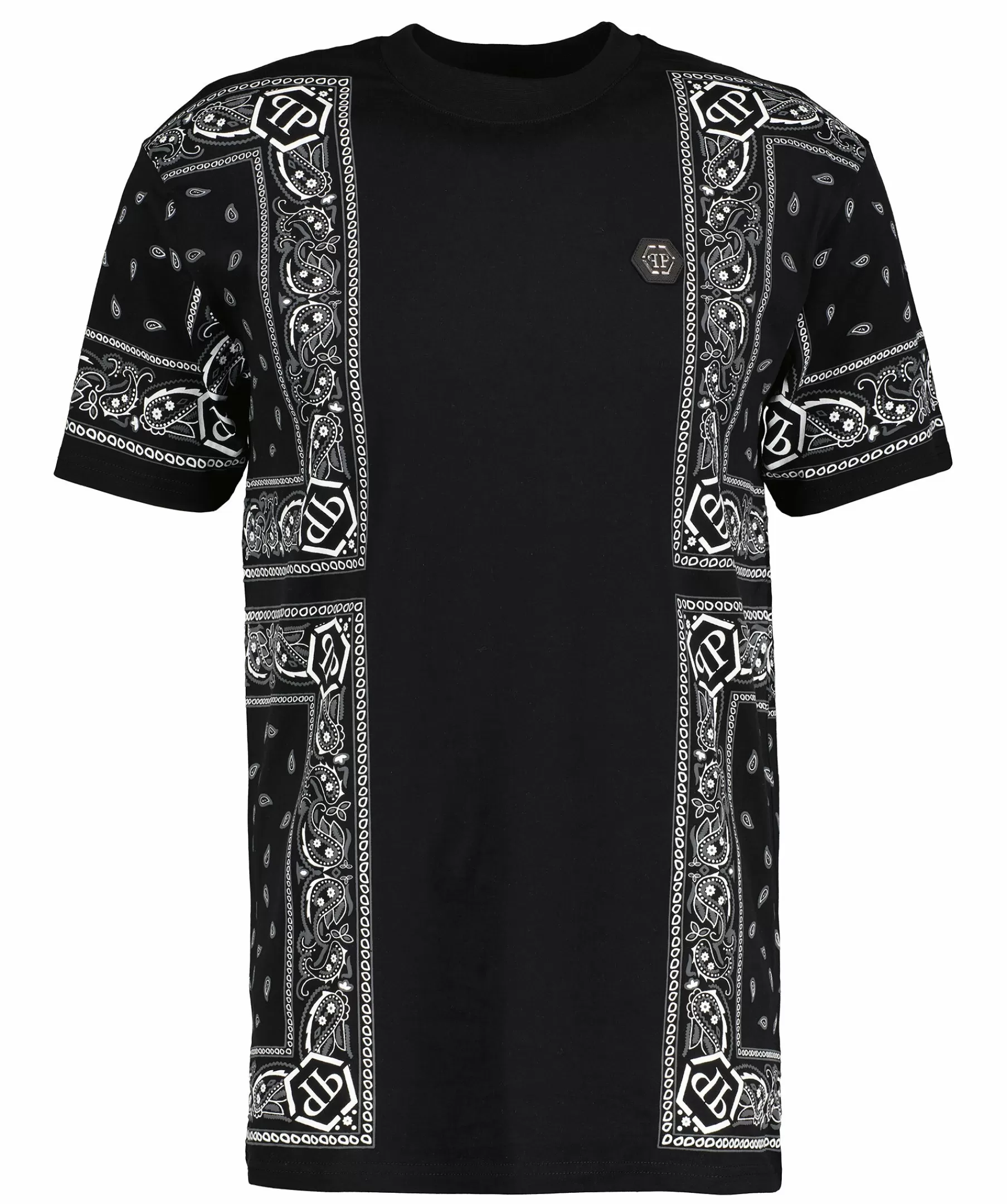 Philipp Plein T-Shirts^Paisley T-Shirt