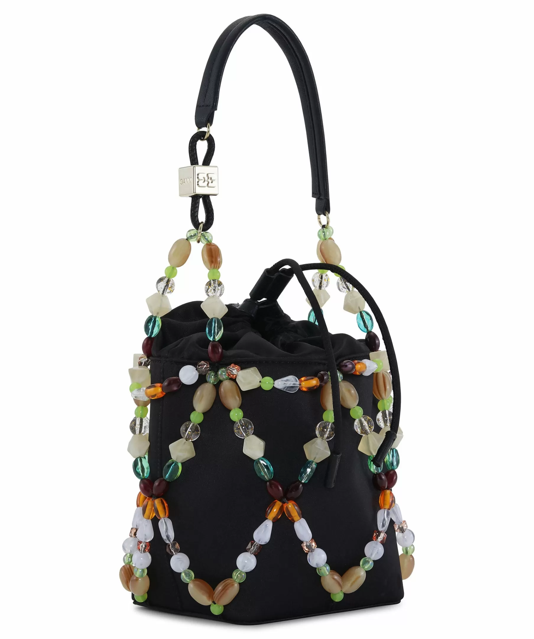 Ganni Axelremsvaska^Party Bucket Beads Bag