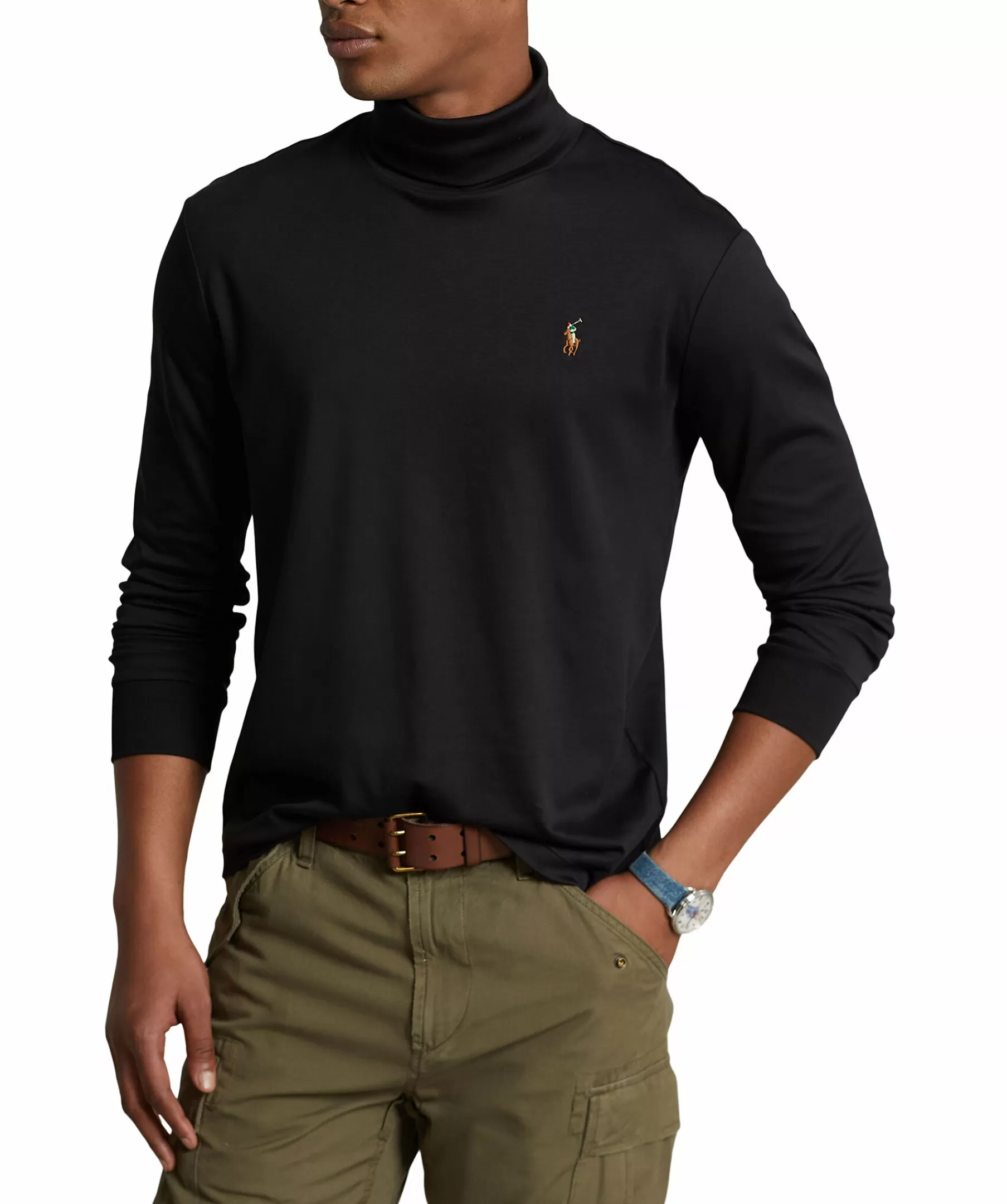 Polo Ralph Lauren Tröjor & Hoodies^Pima Rollerneck