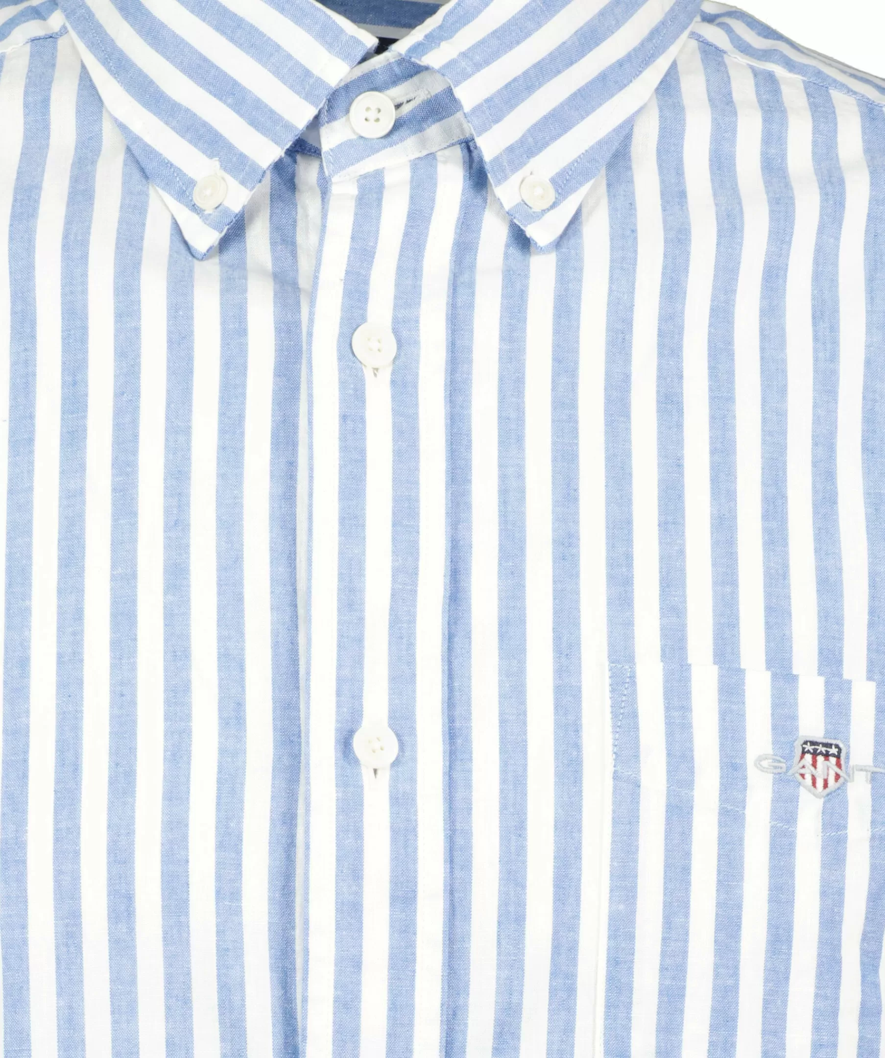 Gant Skjortor^Reg Cotton Linen Shirt