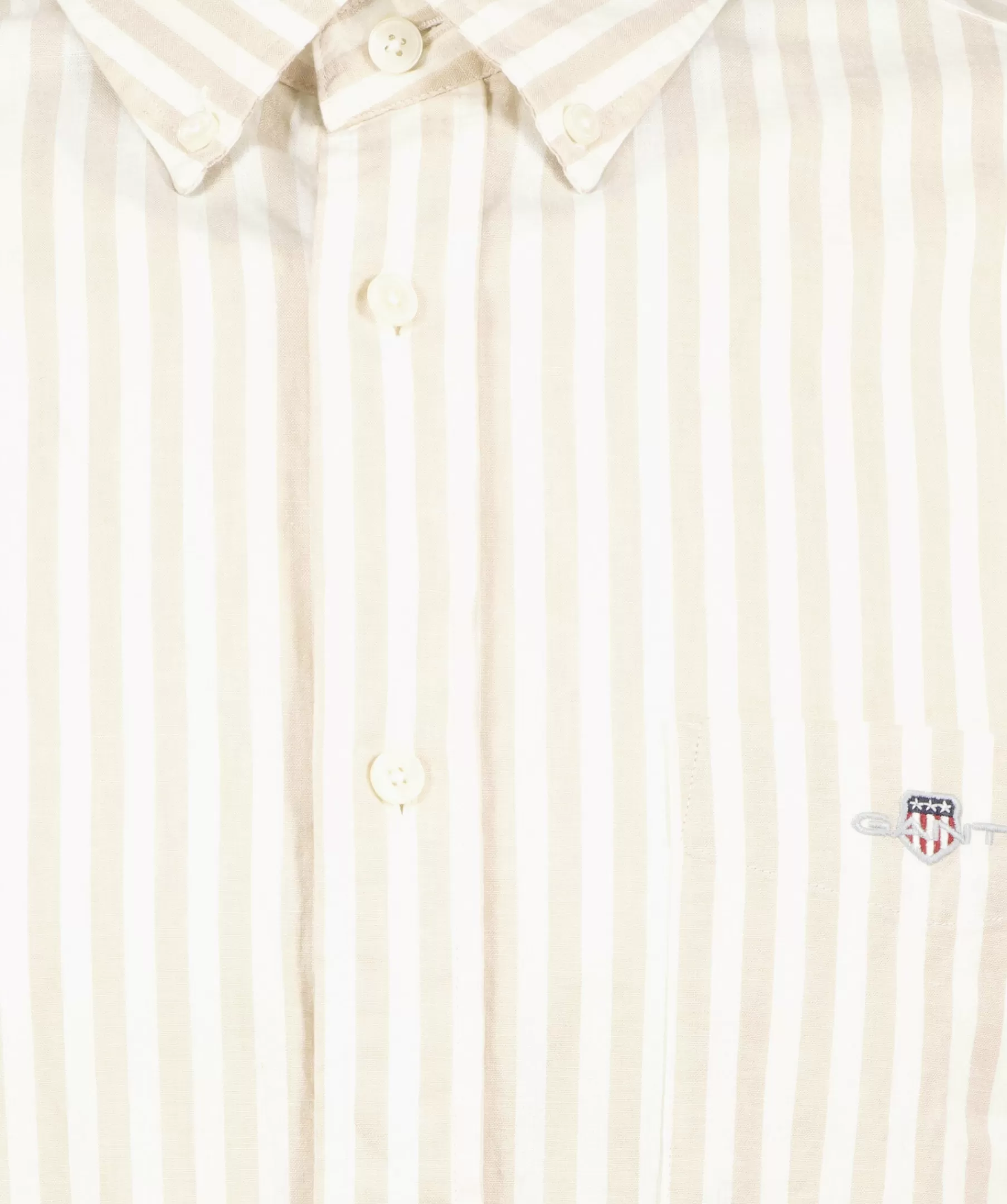 Gant Skjortor^Reg Cotton Linen Shirt